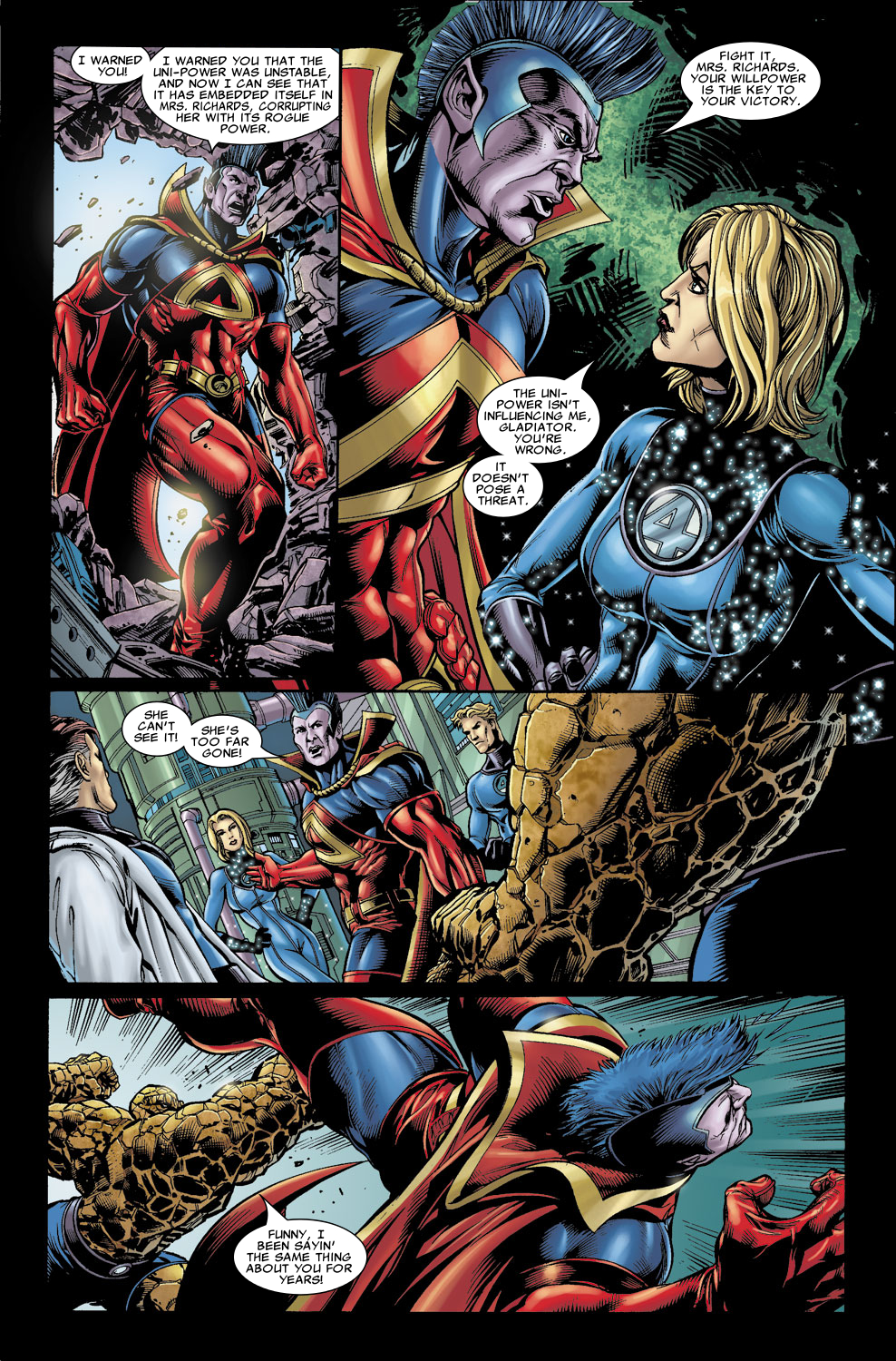 Read online Captain Universe comic -  Issue # Issue Invisible Woman - 9