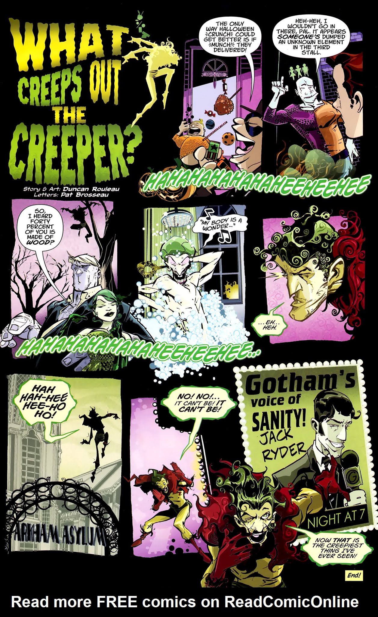 Read online DCU Halloween Special '09 comic -  Issue # Full - 14