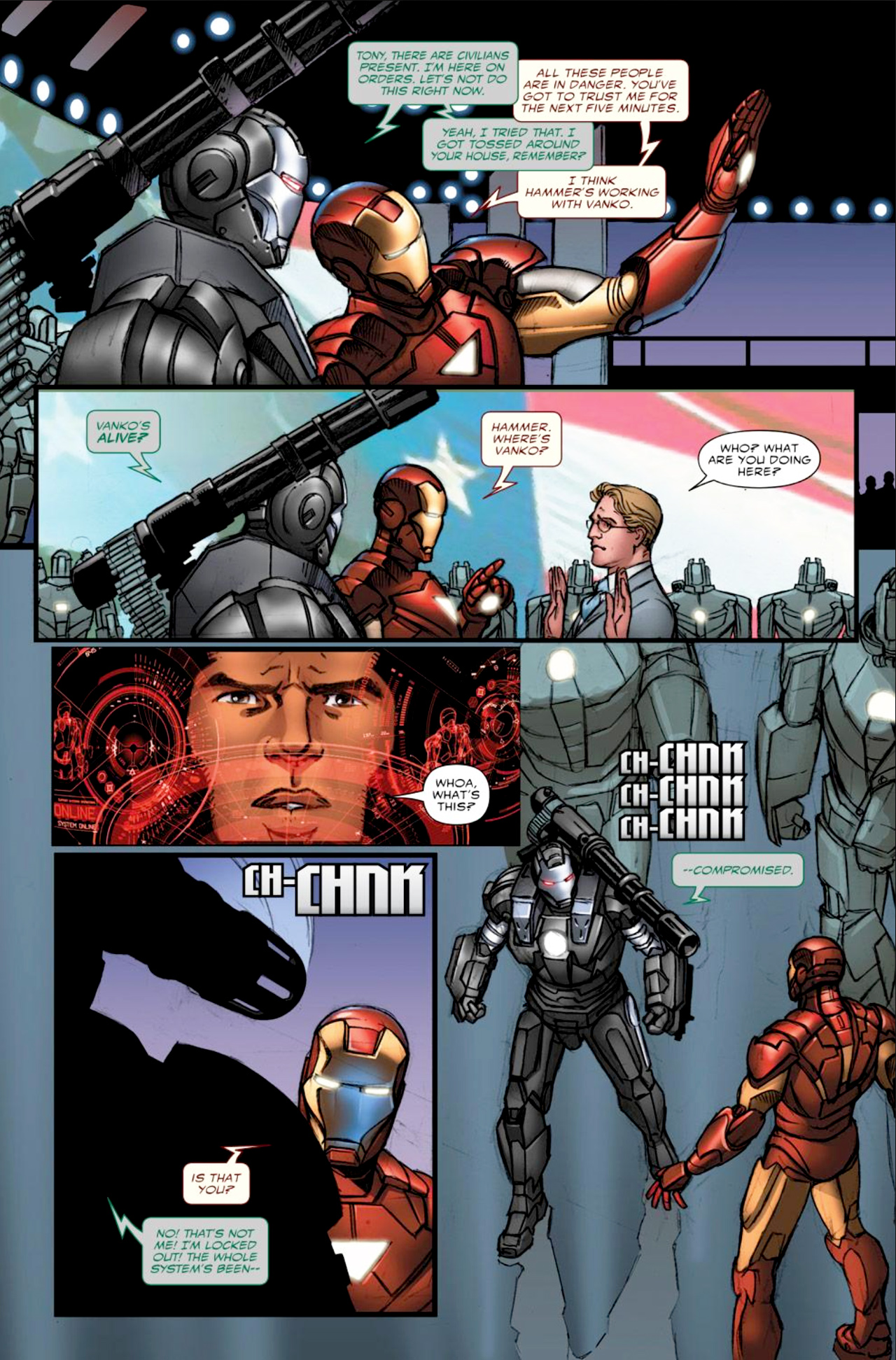Read online Marvel's Iron Man 2 Adaptation comic -  Issue #2 - 10