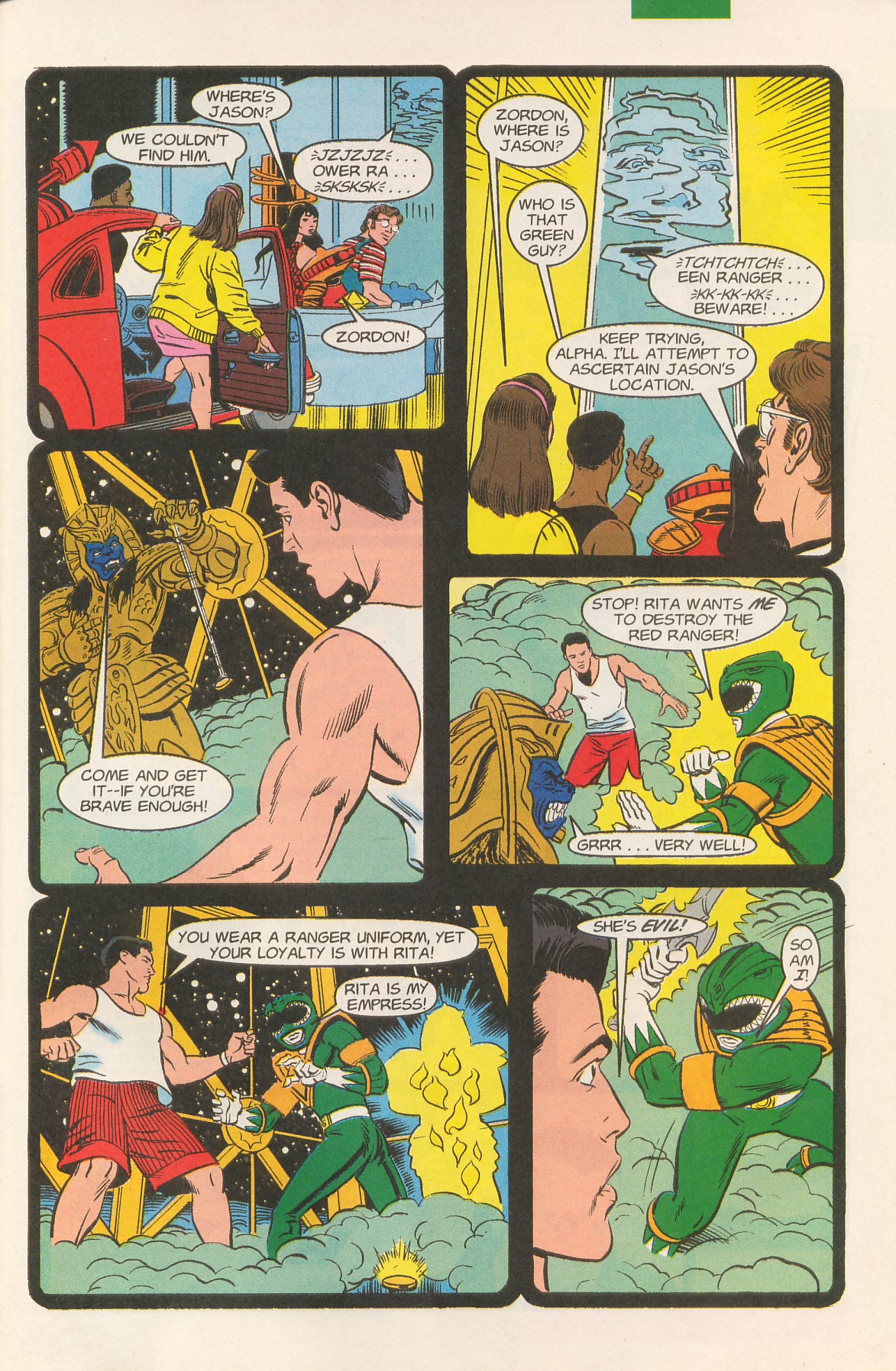 Read online Mighty Morphin Power Rangers Saga comic -  Issue #1 - 31