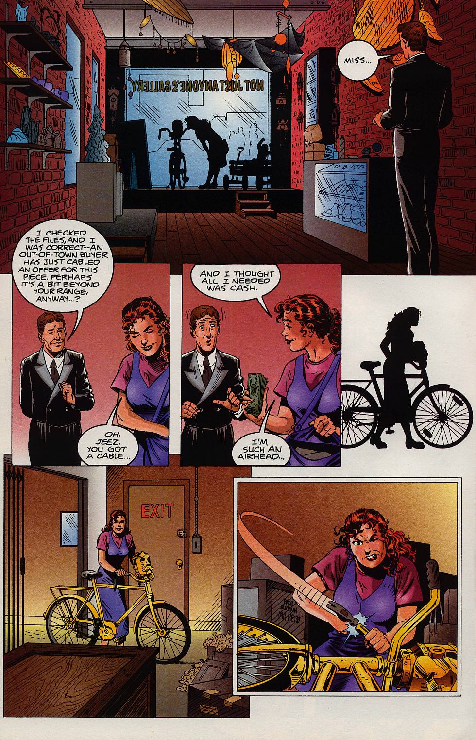 Read online Neil Gaiman's Mr. Hero - The Newmatic Man (1995) comic -  Issue #1 - 19
