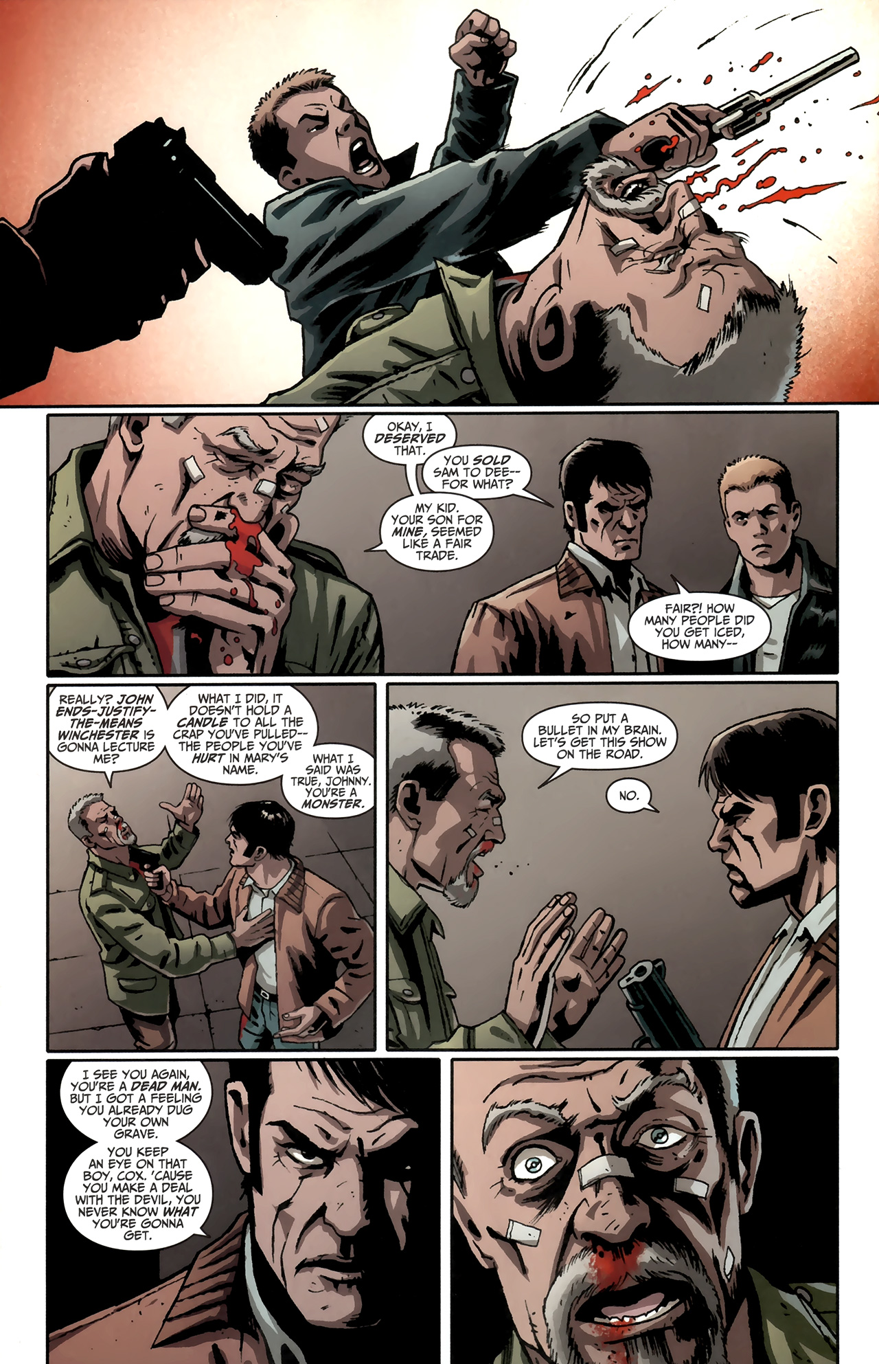 Read online Supernatural: Beginning's End comic -  Issue #5 - 21