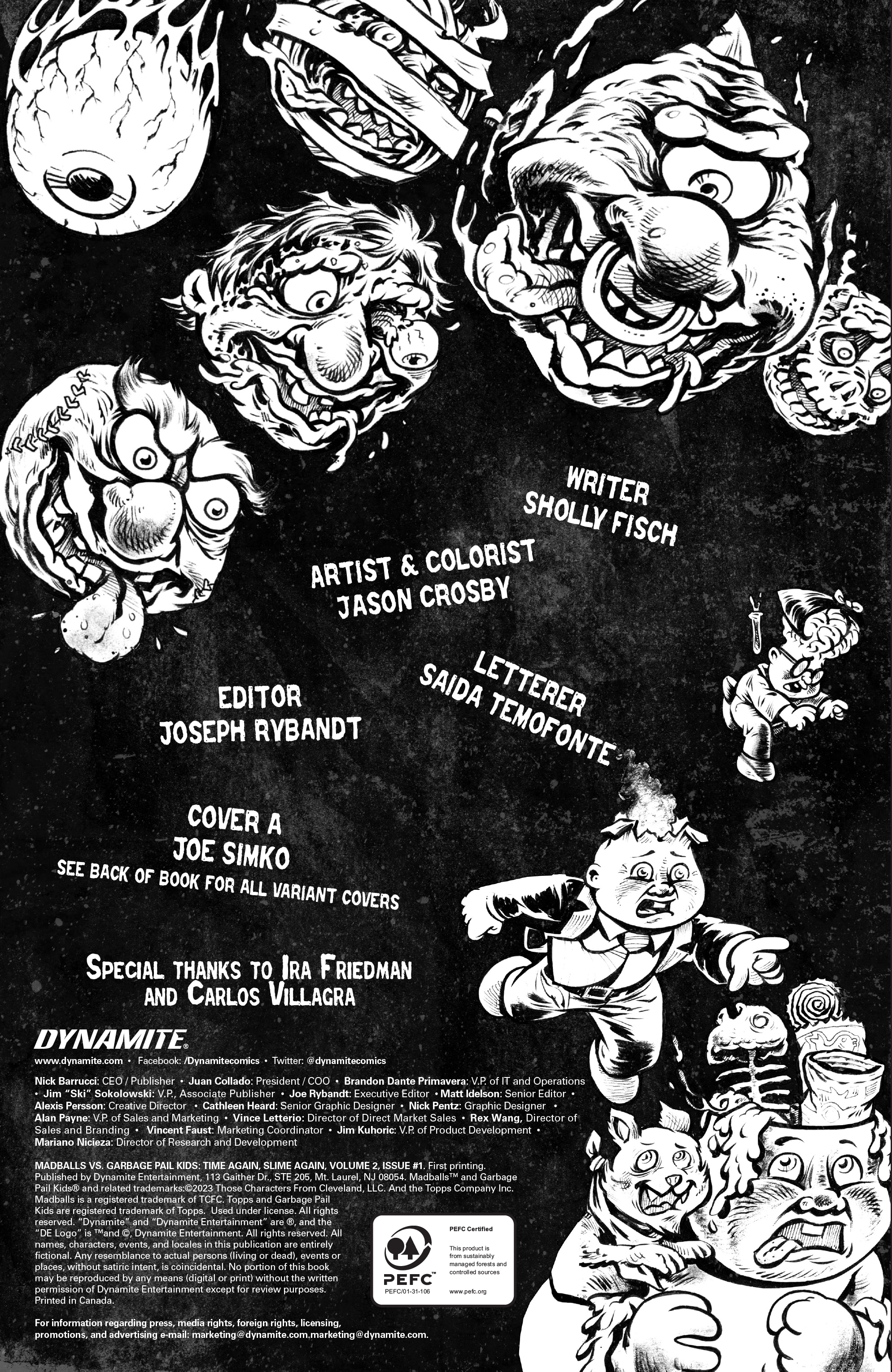Read online Madballs vs Garbage Pail Kids – Time Again, Slime Again comic -  Issue #1 - 4