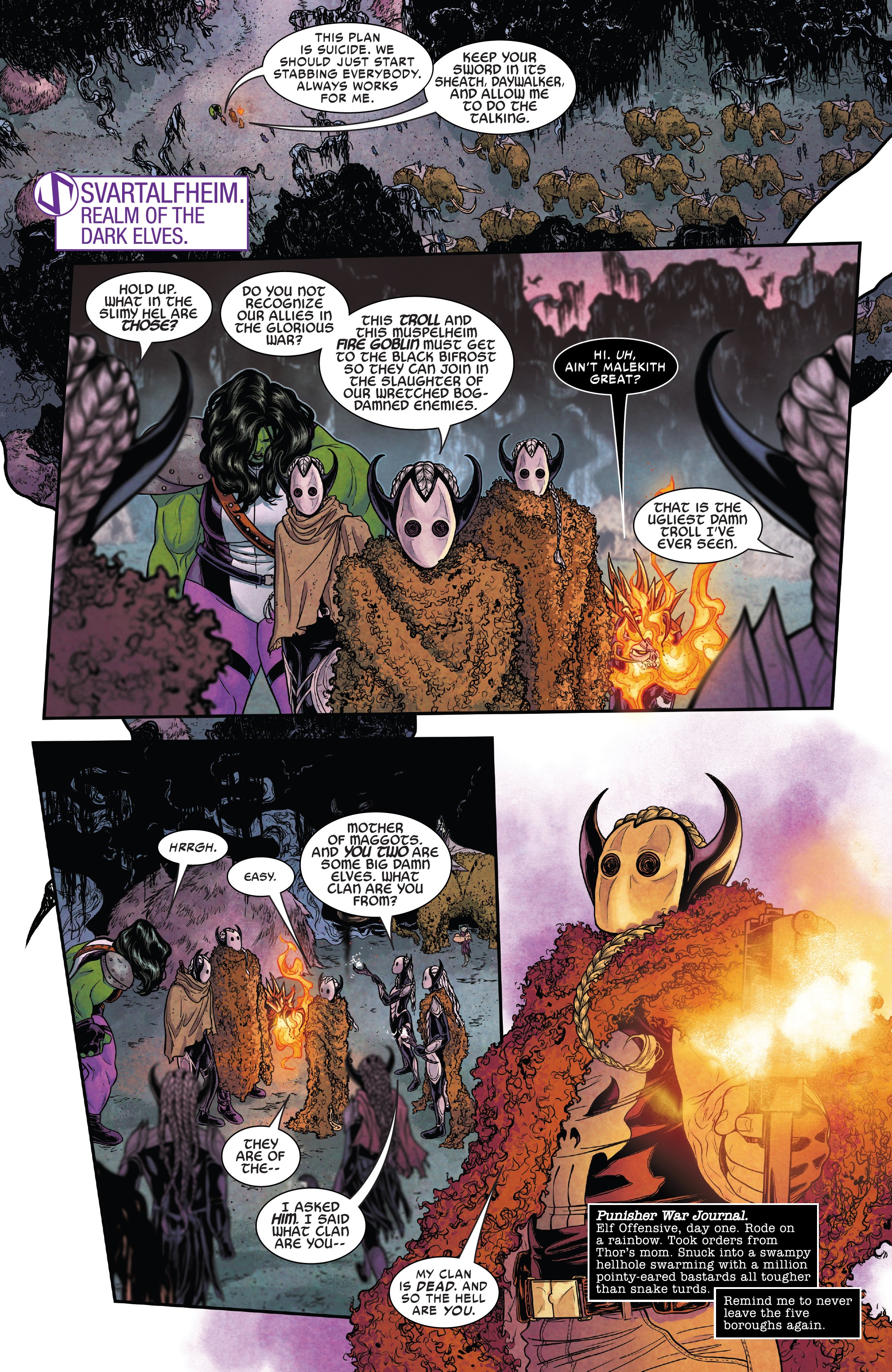 Read online War of the Realms comic -  Issue #3 - 10
