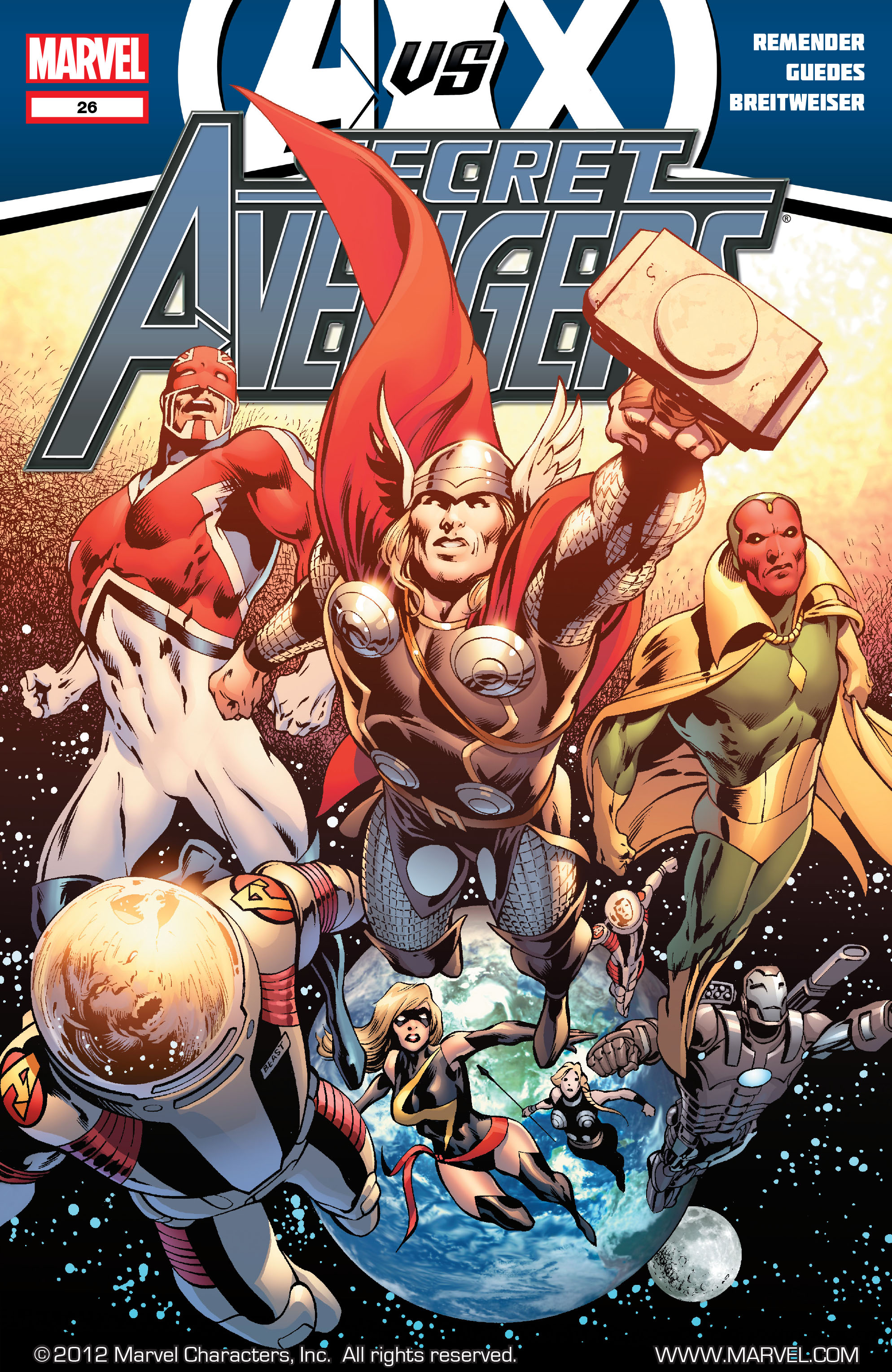 Read online Secret Avengers (2010) comic -  Issue #26 - 1