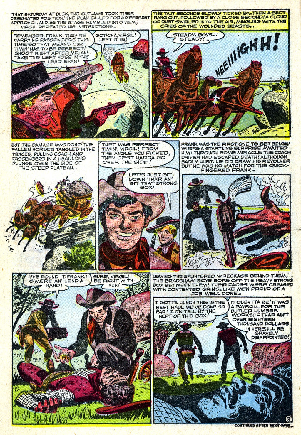 Read online Western Outlaws (1954) comic -  Issue #1 - 12