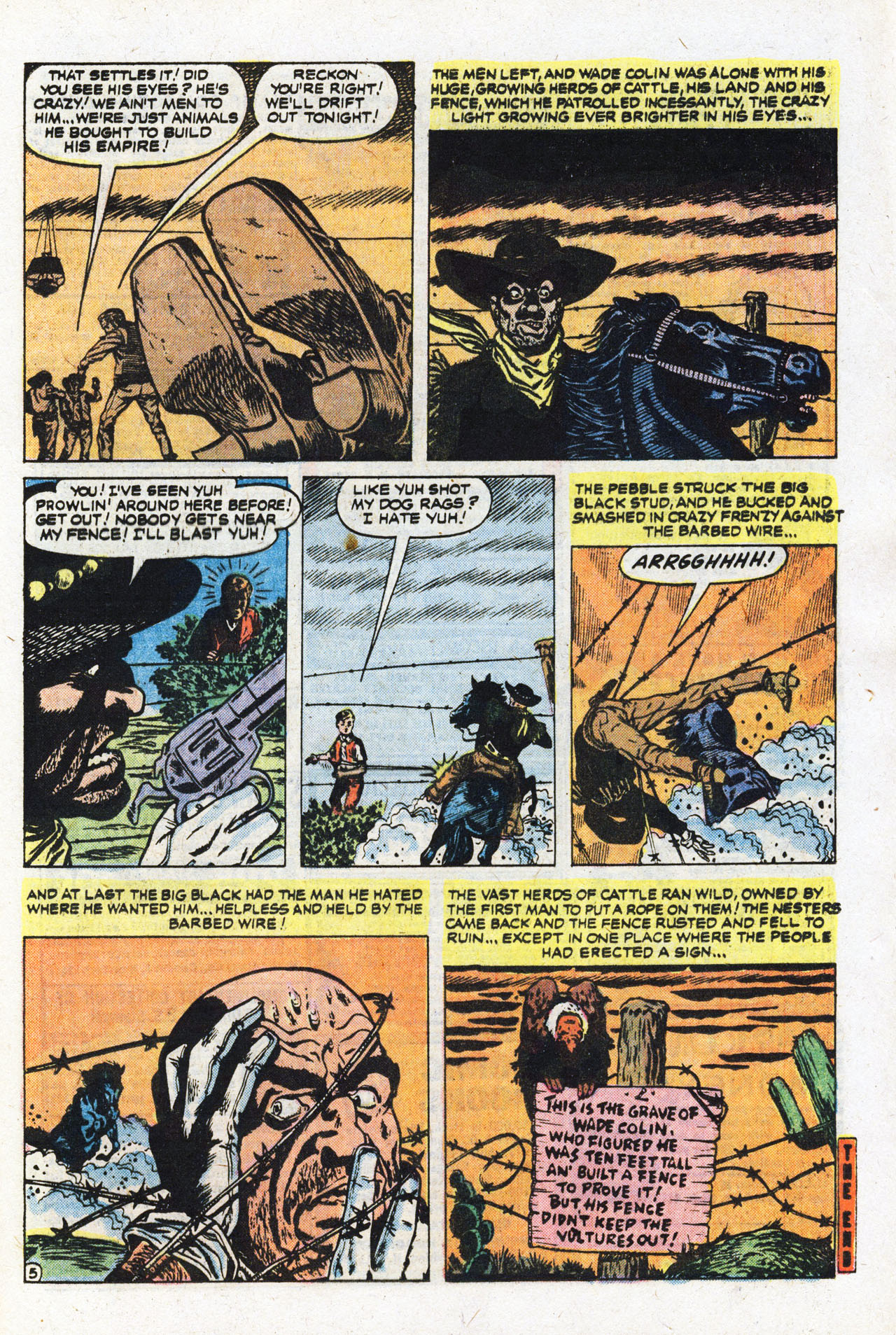 Read online The Outlaw Kid (1970) comic -  Issue #22 - 25