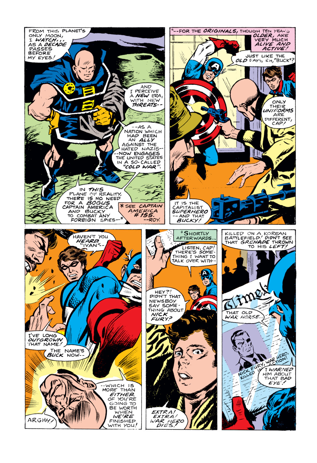 What If? (1977) issue 5 - Captain America hadn't vanished during World War Two - Page 11