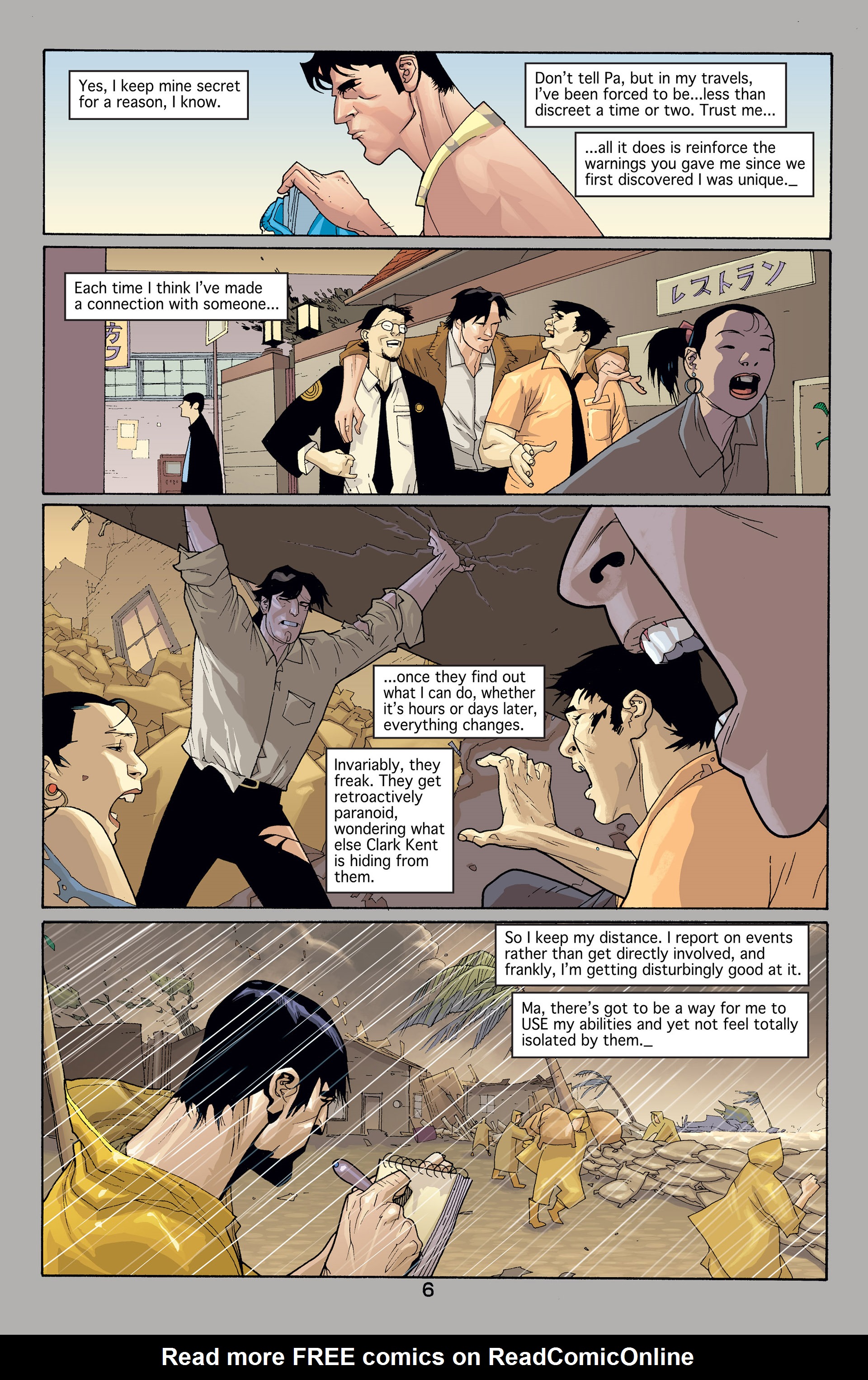 Read online Superman: Birthright (2003) comic -  Issue #2 - 7