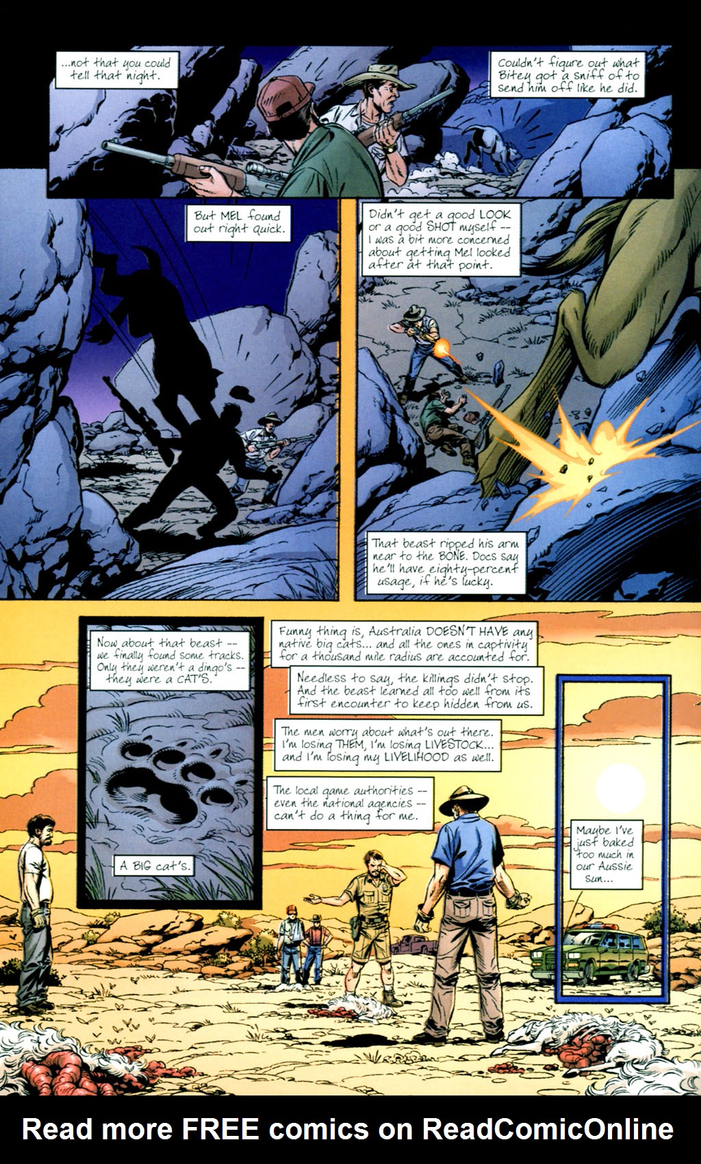 Read online Section Zero comic -  Issue #1 - 4