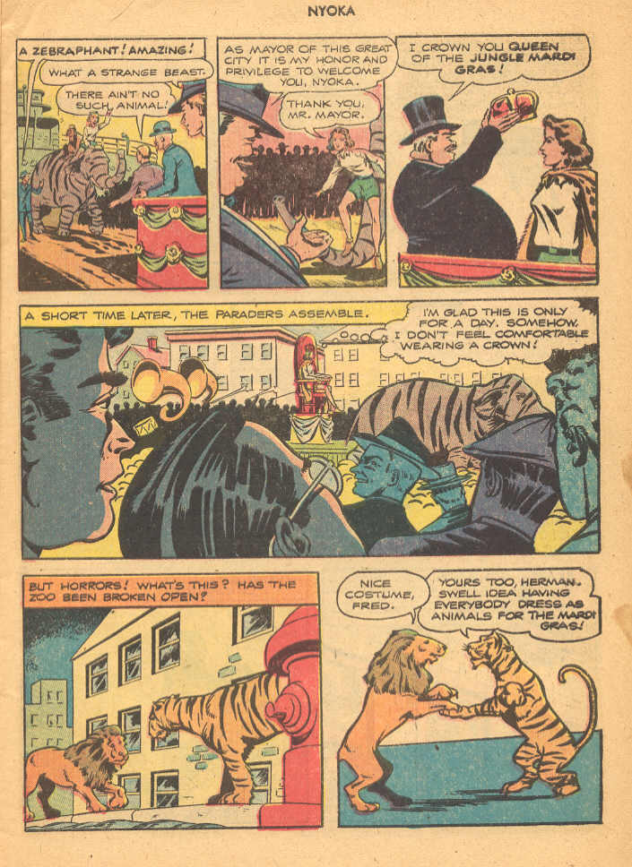 Read online Nyoka the Jungle Girl (1945) comic -  Issue #9 - 7