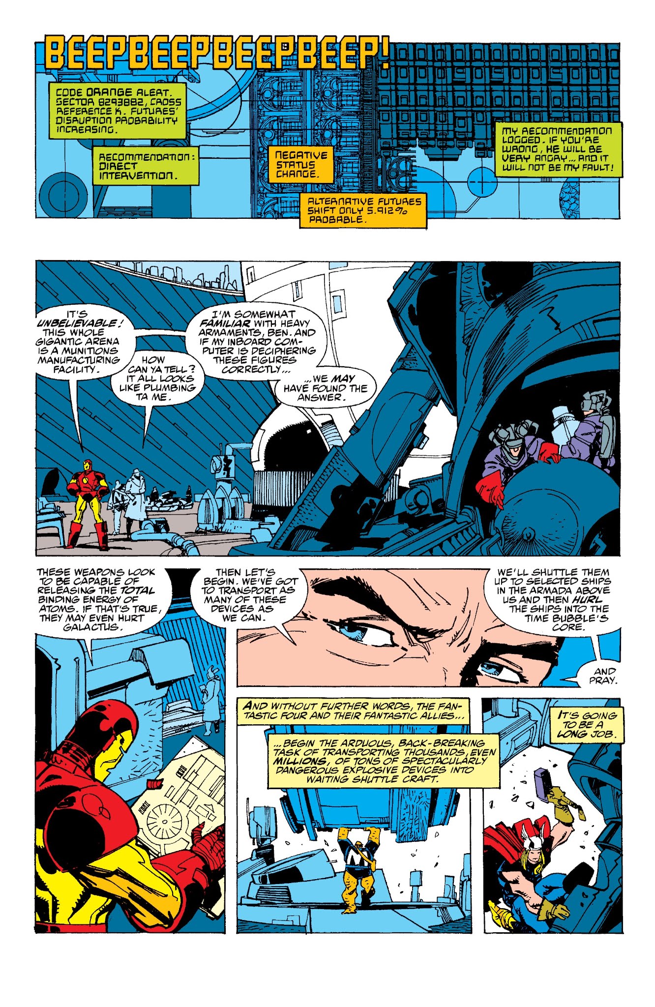 Read online Fantastic Four Visionaries: Walter Simonson comic -  Issue # TPB 1 (Part 2) - 26
