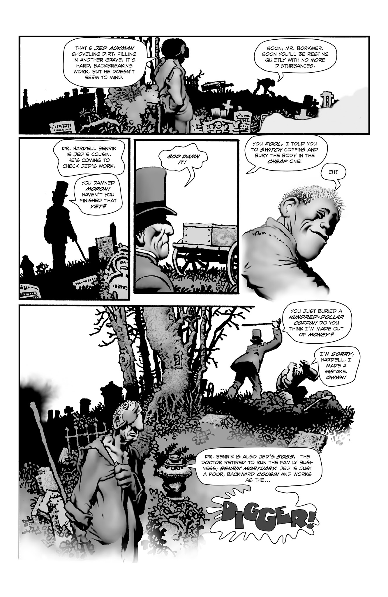Read online Shadows on the Grave comic -  Issue #7 - 11