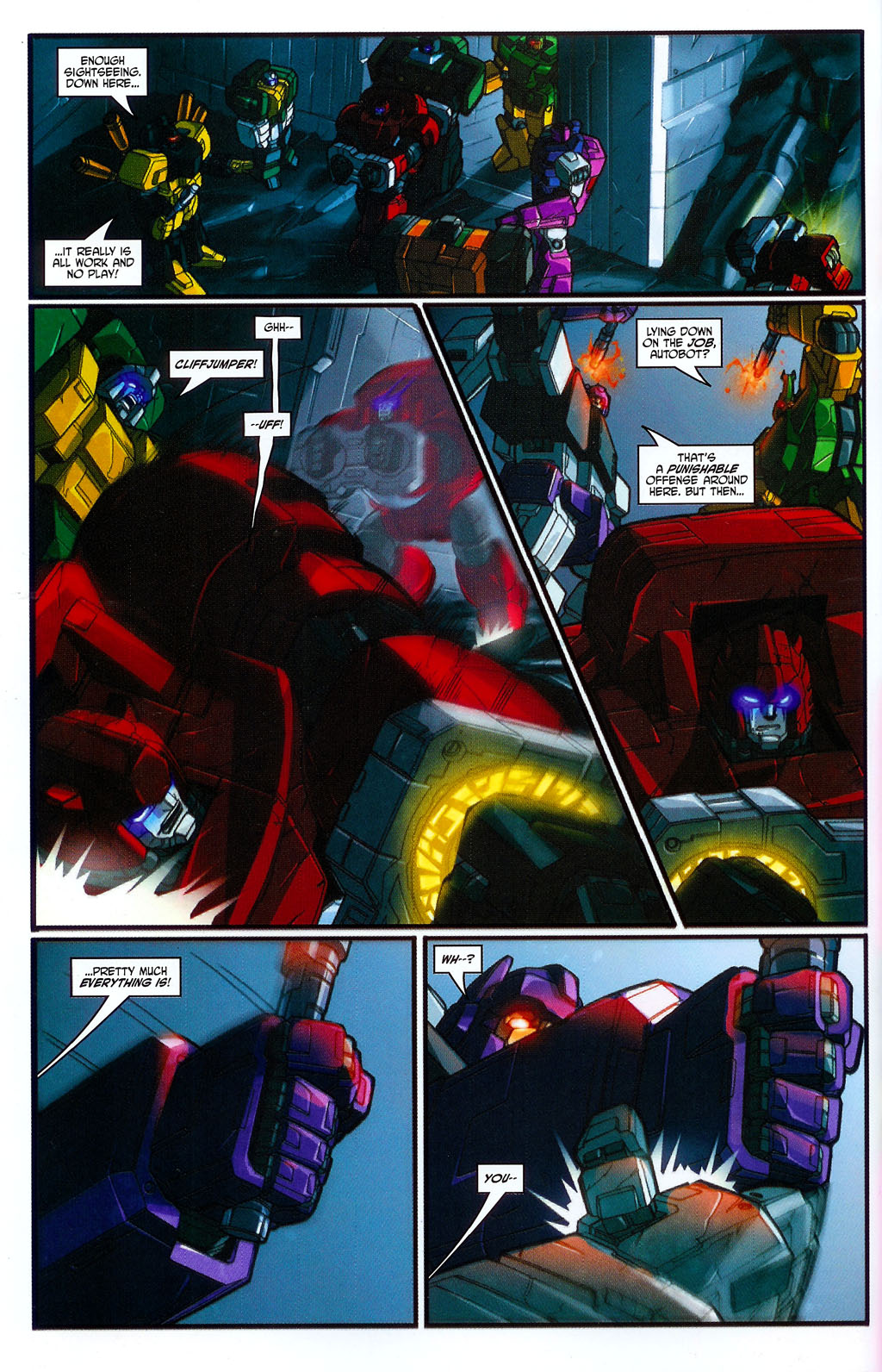 Read online Transformers War Within: "The Age of Wrath" comic -  Issue #2 - 12