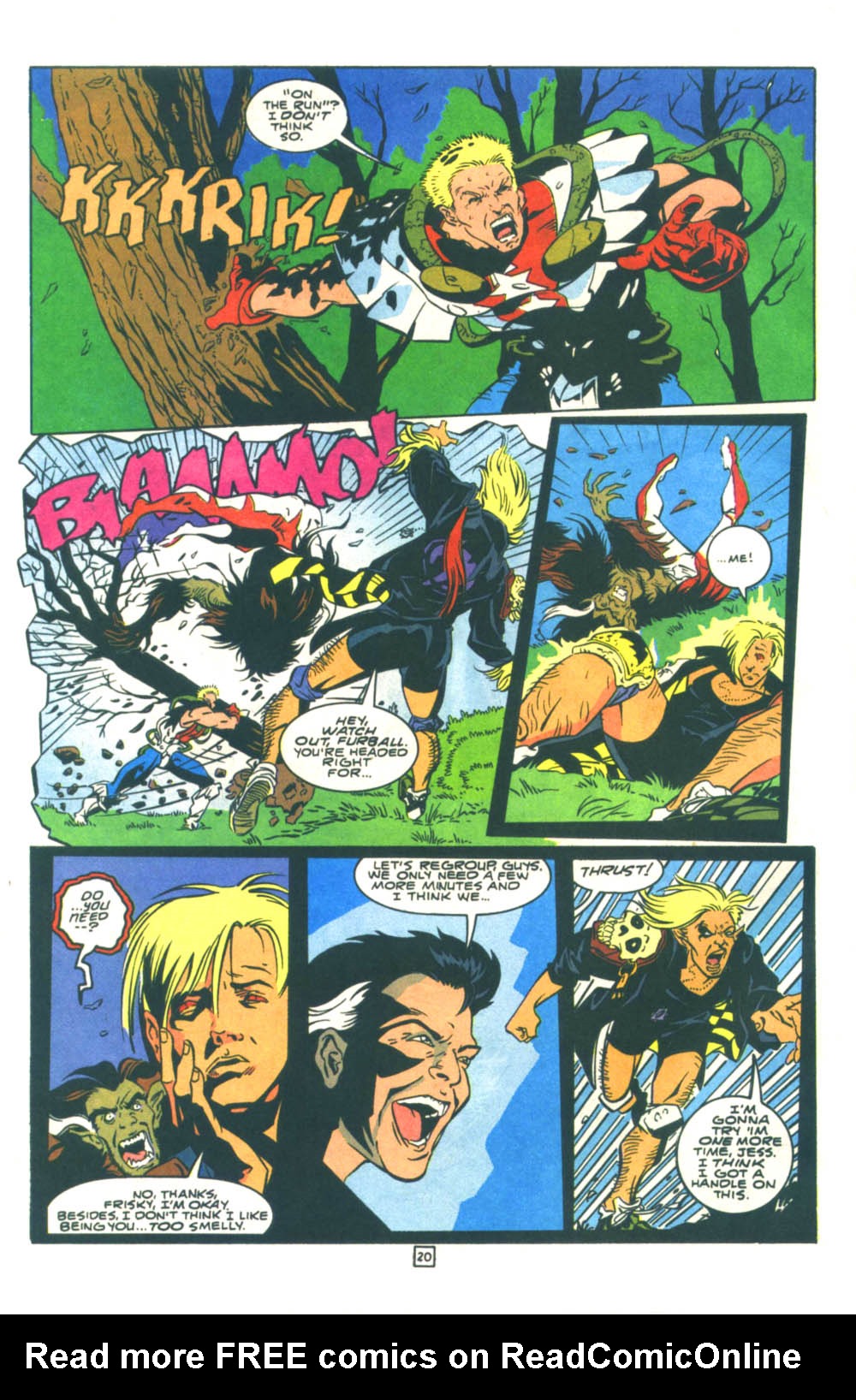 Read online Timber Wolf comic -  Issue #4 - 21