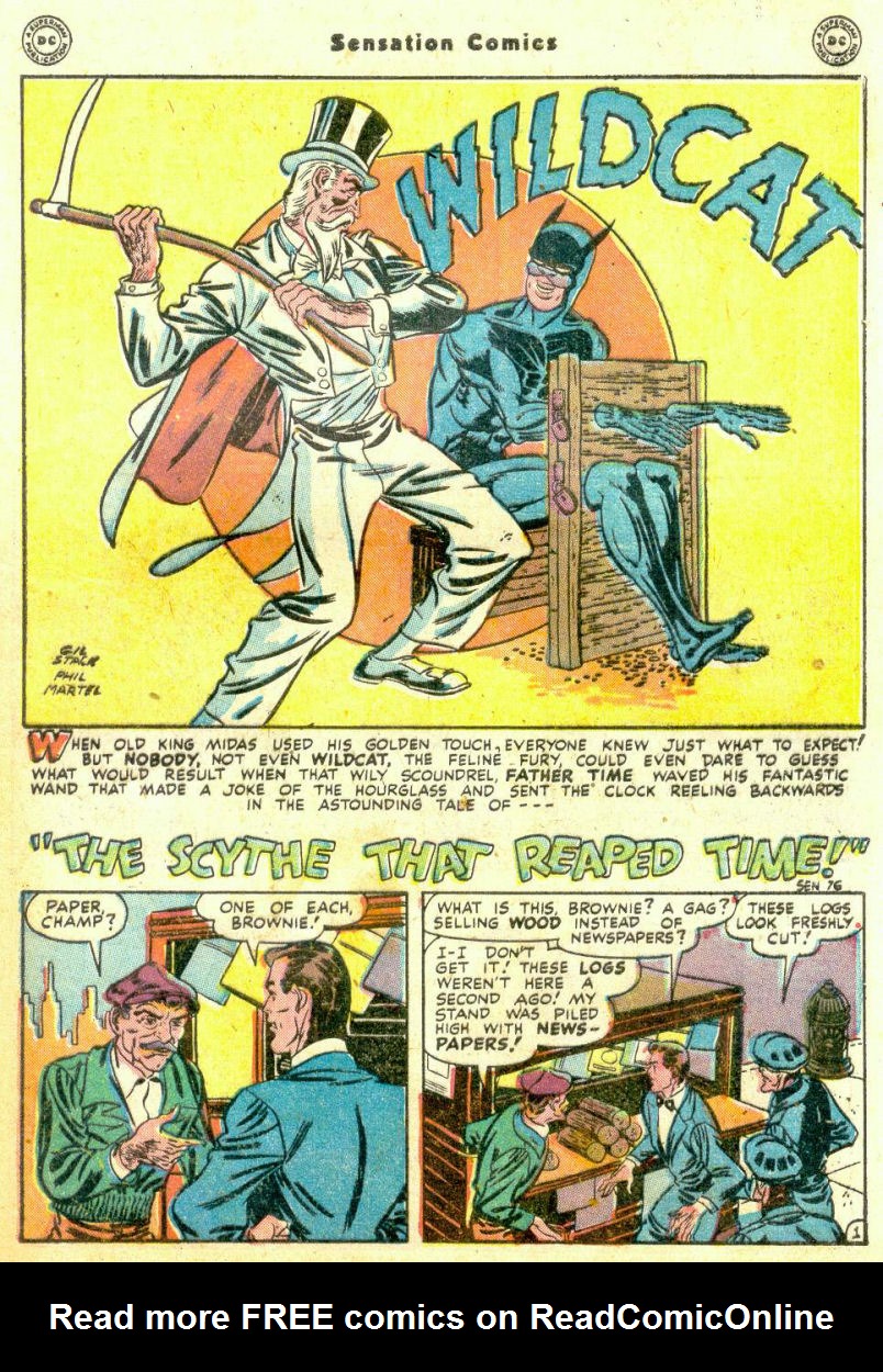 Read online Sensation (Mystery) Comics comic -  Issue #74 - 43