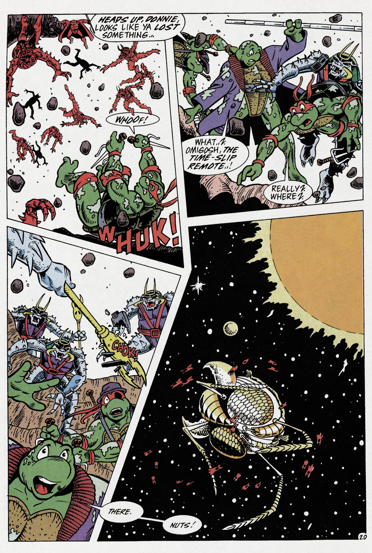 Read online Teenage Mutant Ninja Turtles Adventures (1989) comic -  Issue #57 - 20