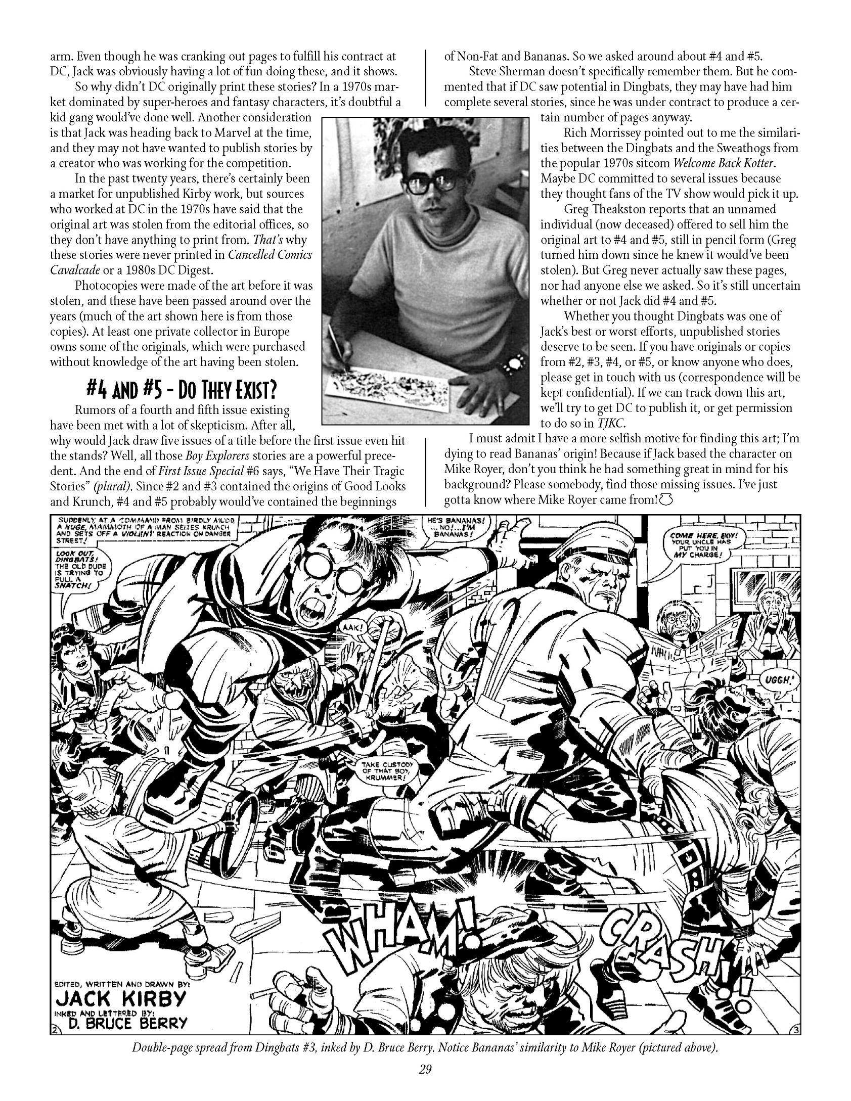 Read online The Jack Kirby Collector comic -  Issue #7 - 28