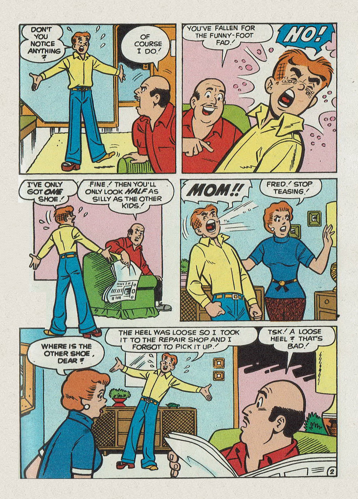 Read online Archie's Pals 'n' Gals Double Digest Magazine comic -  Issue #72 - 132