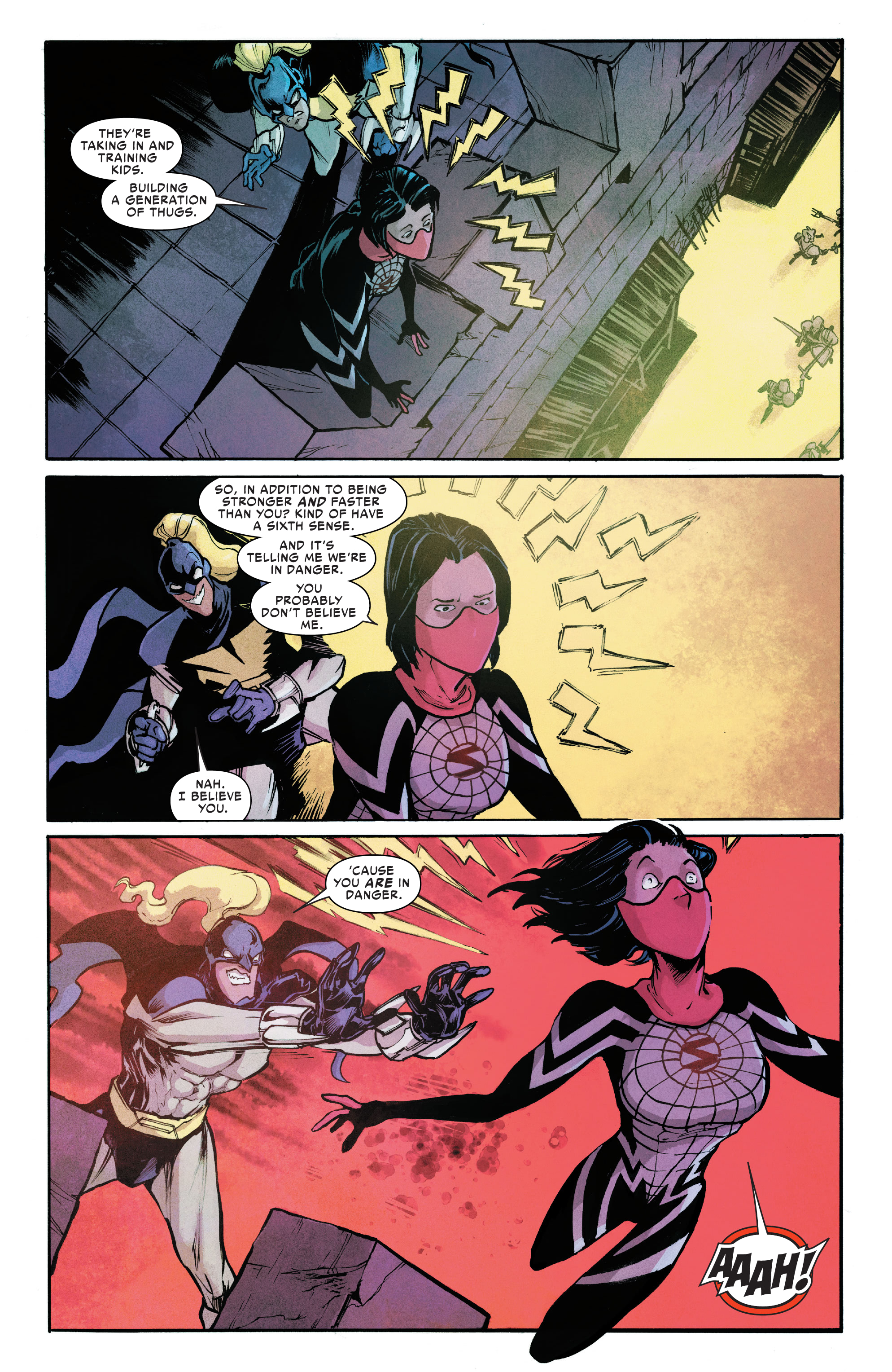 Read online Silk: Out of the Spider-Verse comic -  Issue # TPB 1 (Part 3) - 74