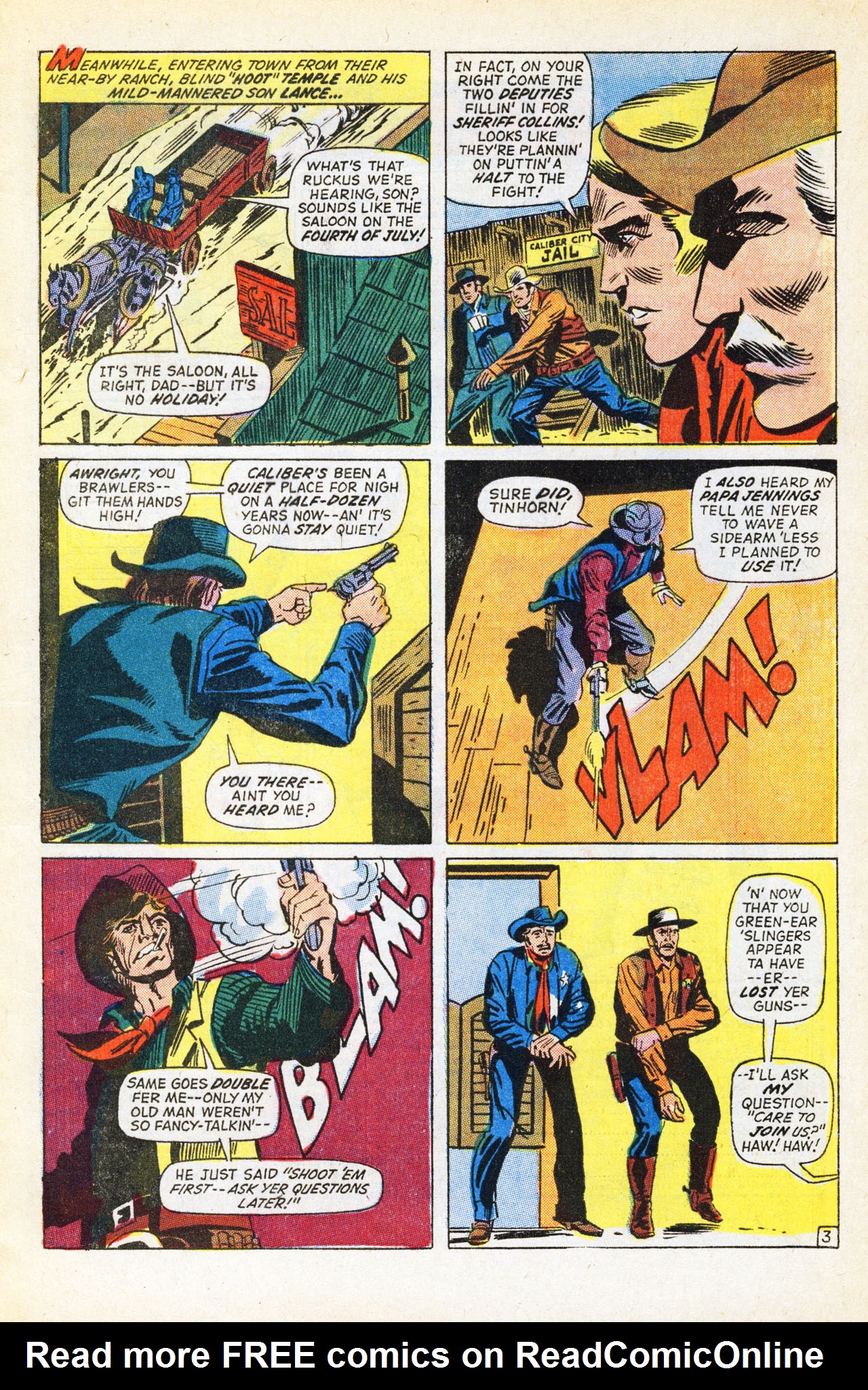 Read online The Outlaw Kid (1970) comic -  Issue #10 - 5