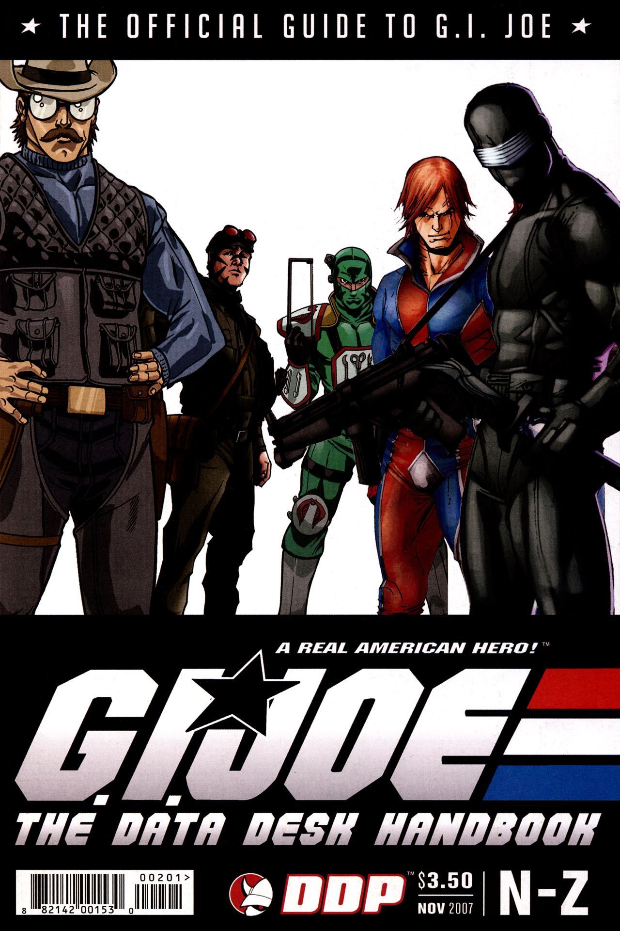 Read online G.I. Joe: Data Desk Handbook comic -  Issue #3 - 1