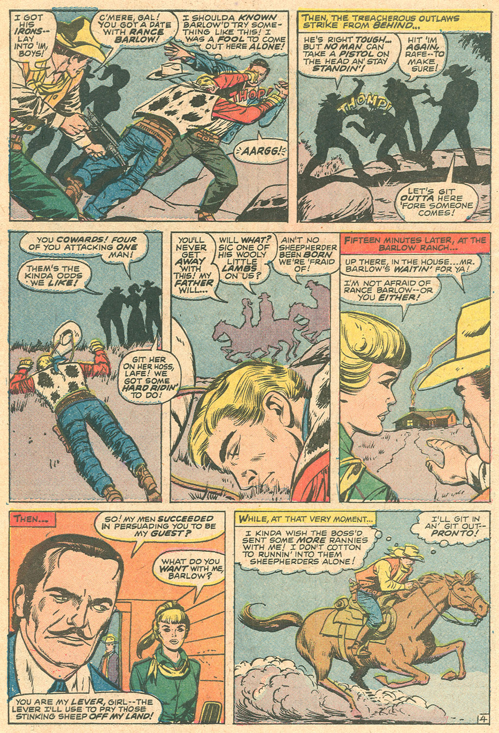 Read online Kid Colt Outlaw comic -  Issue #136 - 6