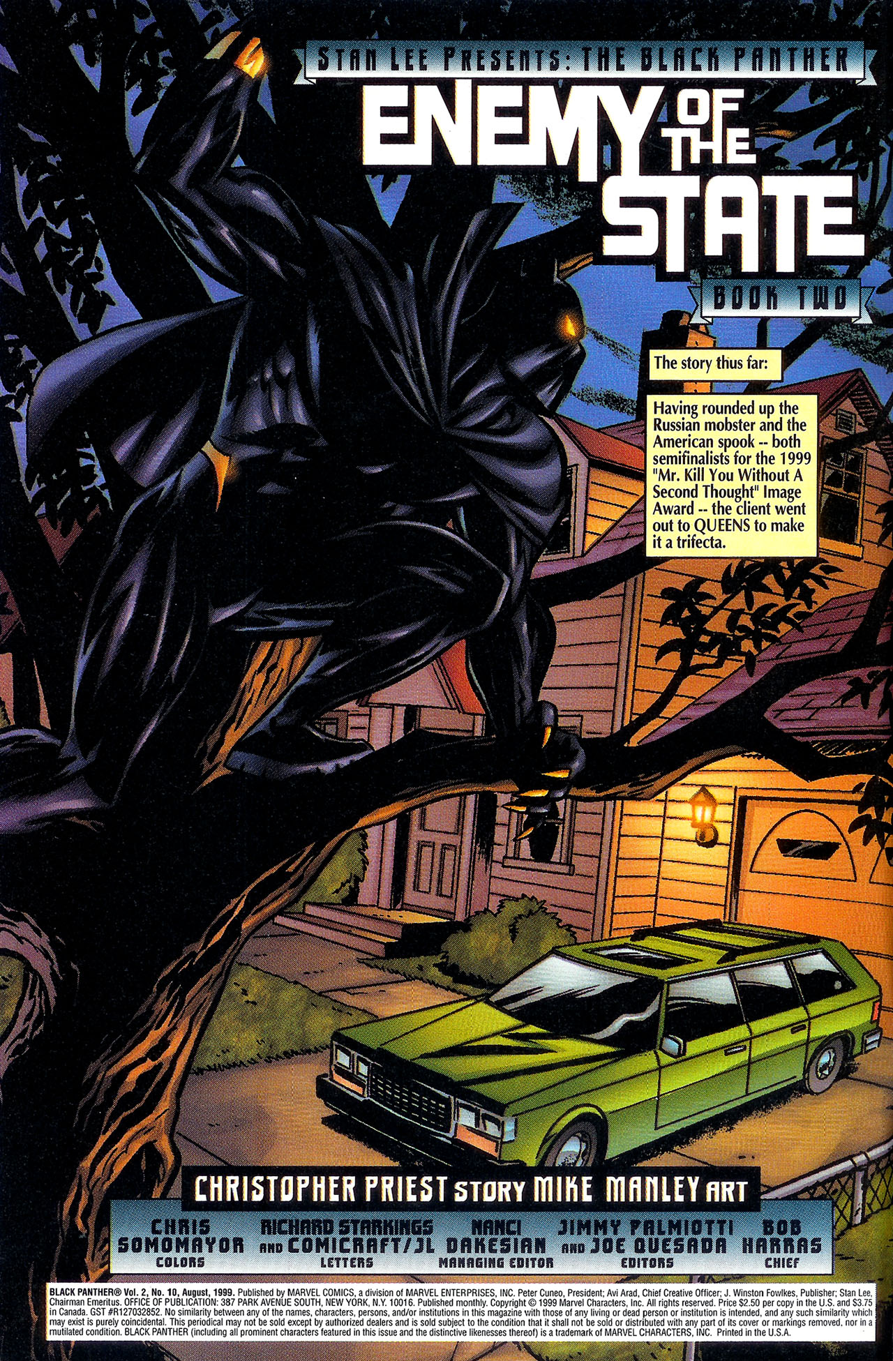 Read online Black Panther (1998) comic -  Issue #10 - 3