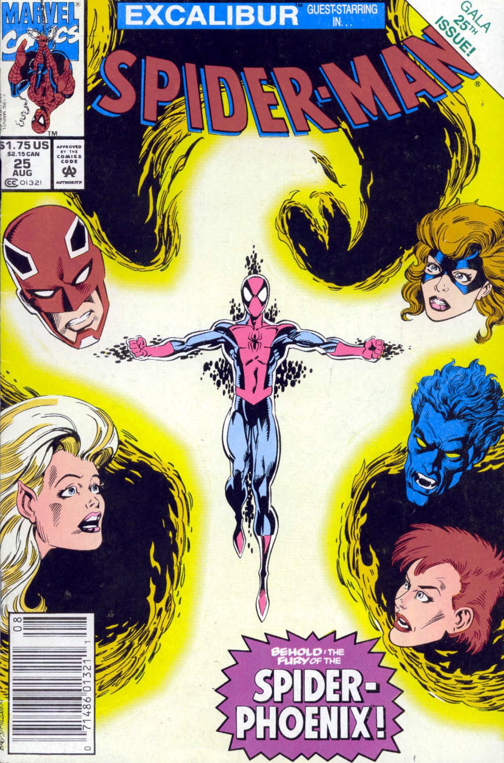 Read online Spider-Man (1990) comic -  Issue #25 - Why Me - 1
