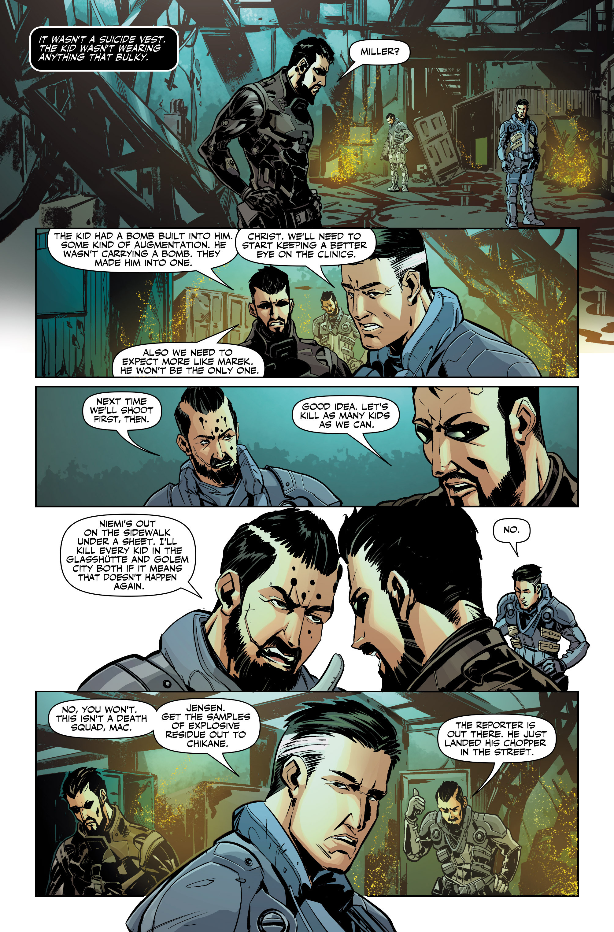 Read online Deus Ex: Children's Crusade comic -  Issue #2 - 6