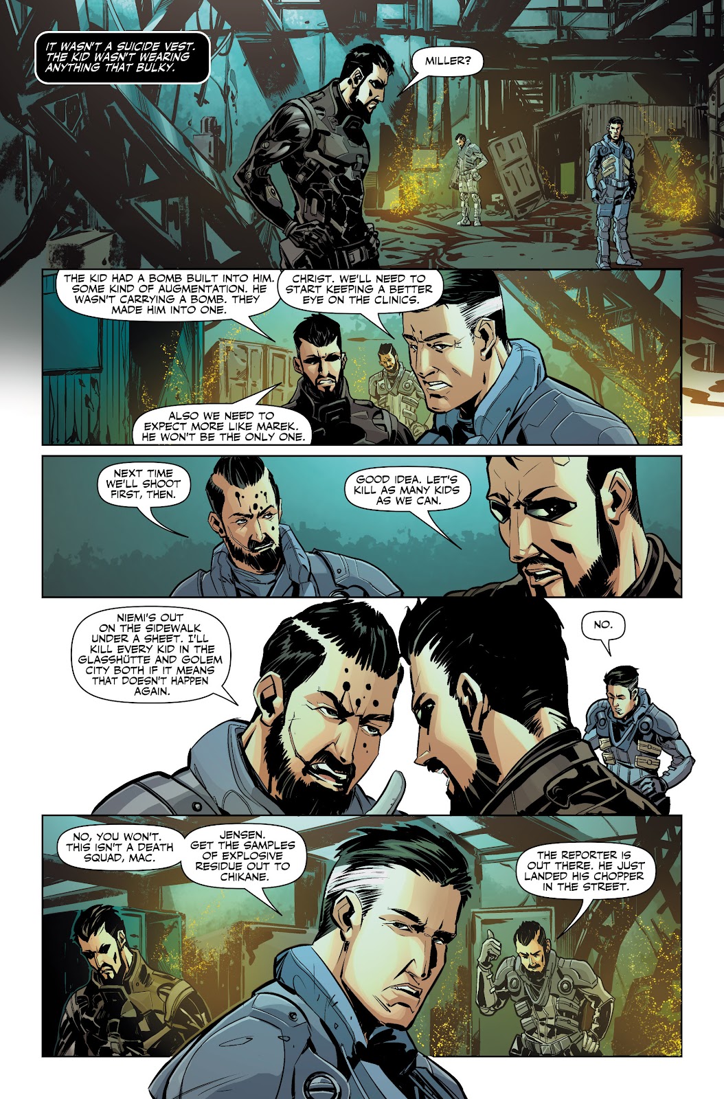 Deus Ex: Children's Crusade issue 2 - Page 6