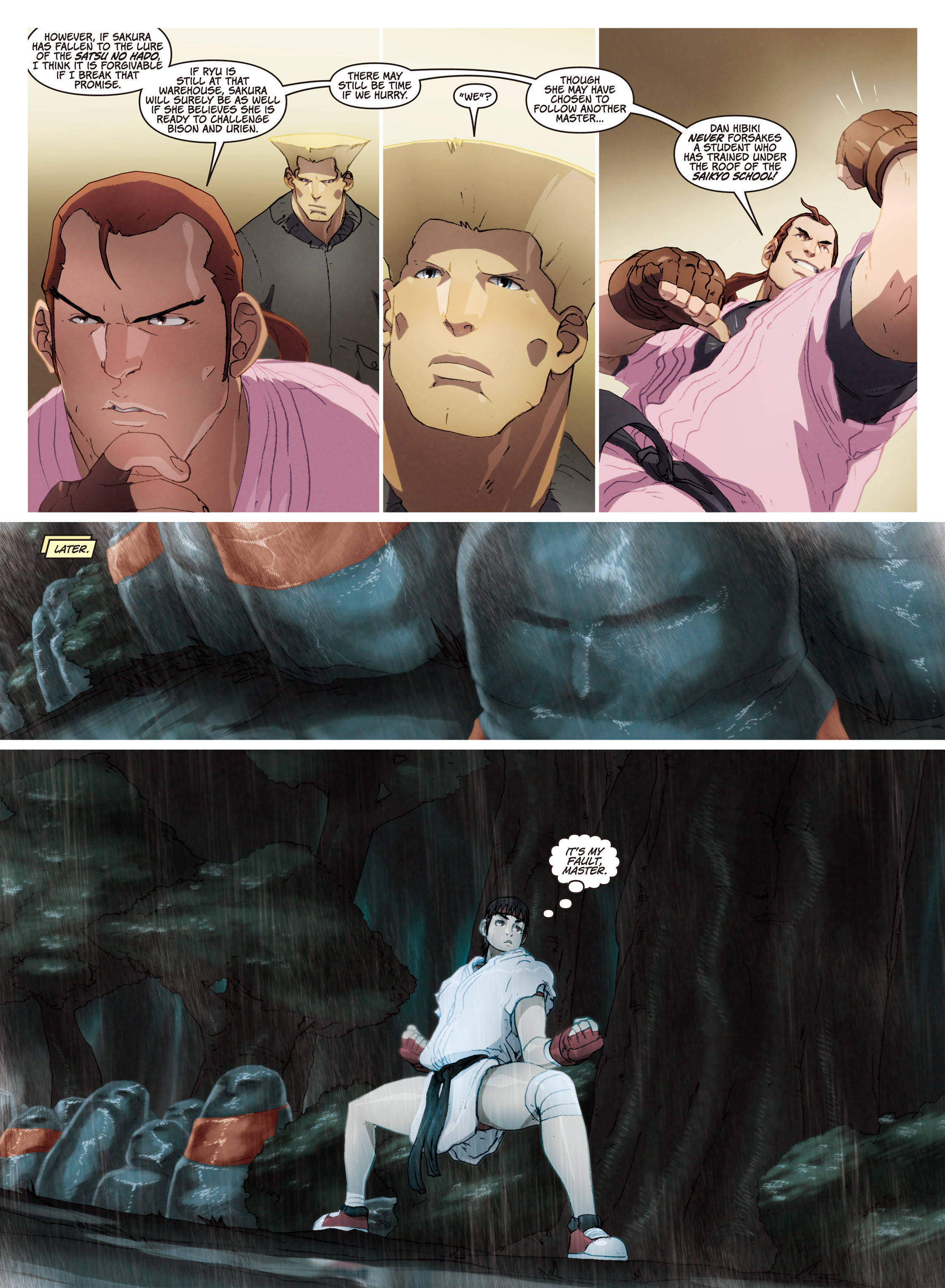Read online Super Street Fighter comic -  Issue # Vol.1 - New Generations - 93