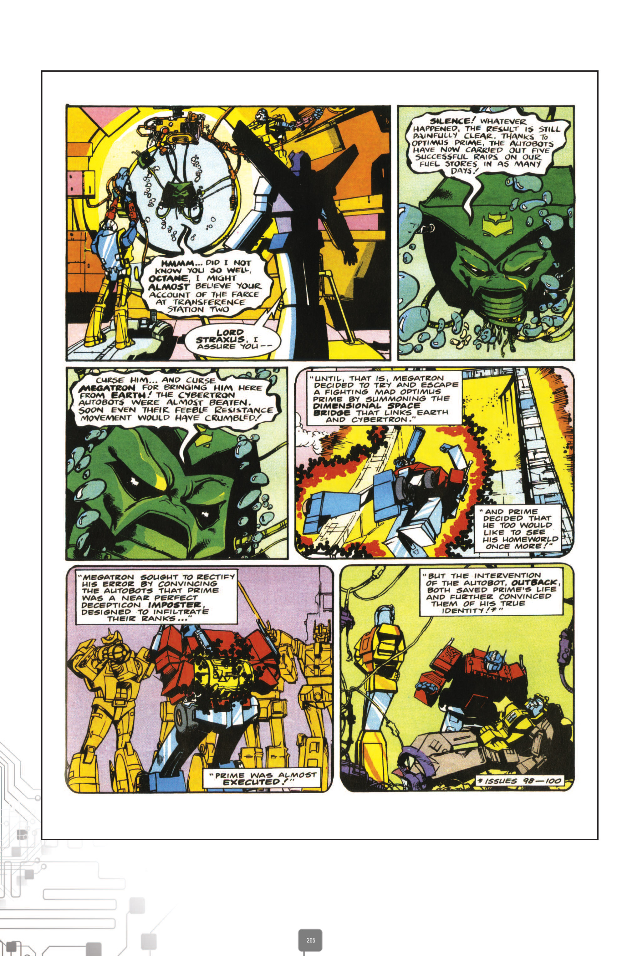 Read online The Transformers Classics UK comic -  Issue # TPB 3 - 265