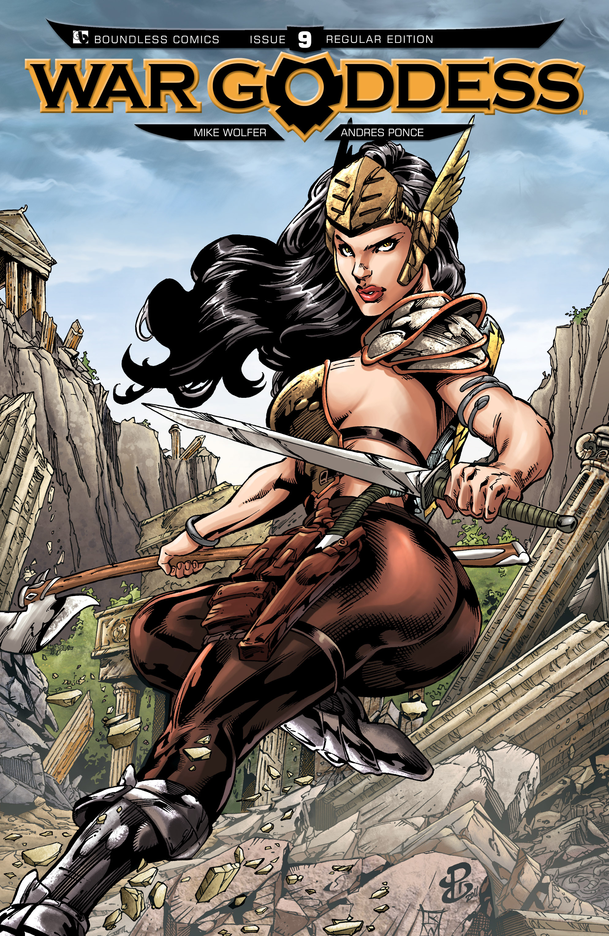 Read online War Goddess comic -  Issue #9 - 1