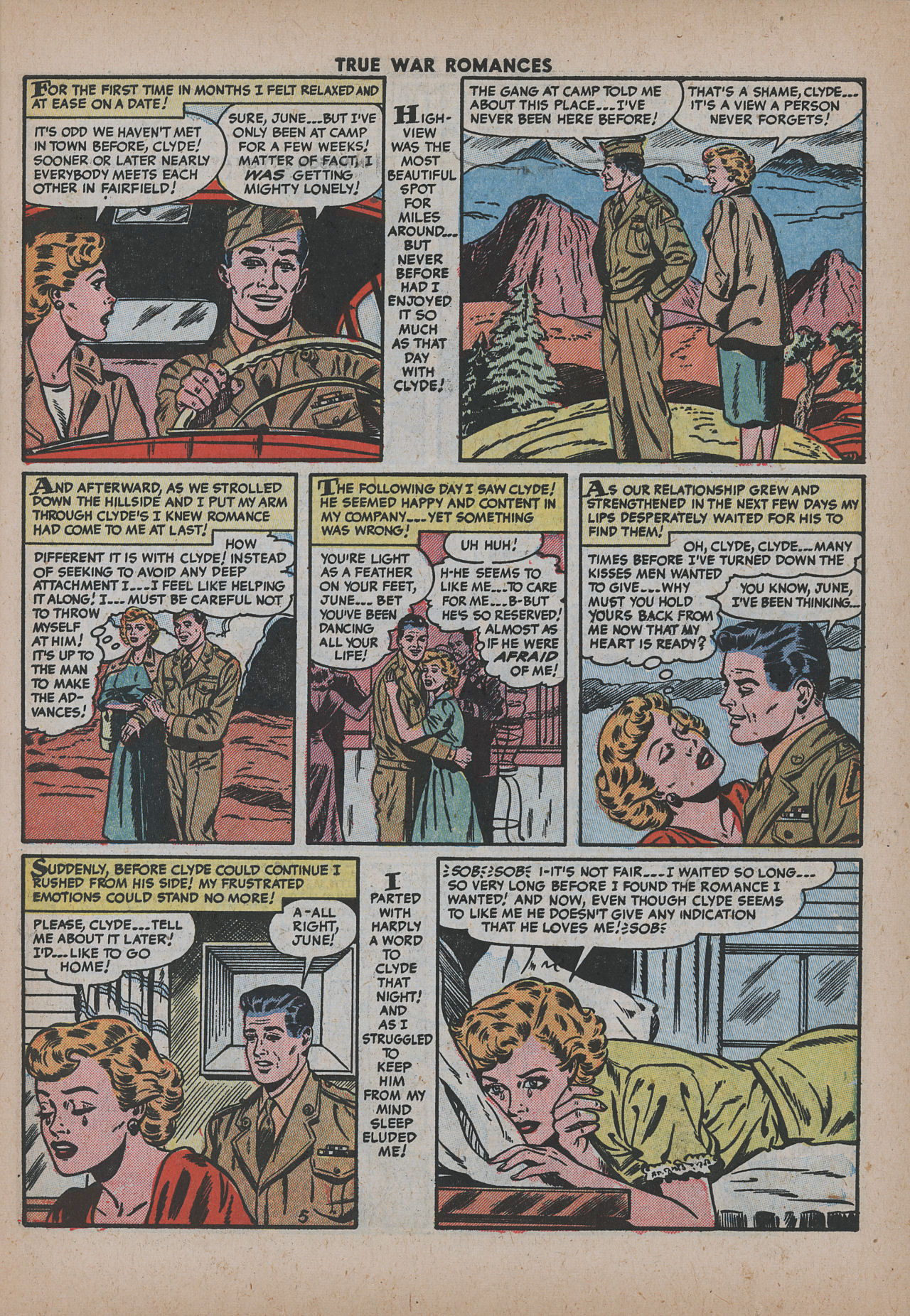 Read online True War Romances comic -  Issue #16 - 7