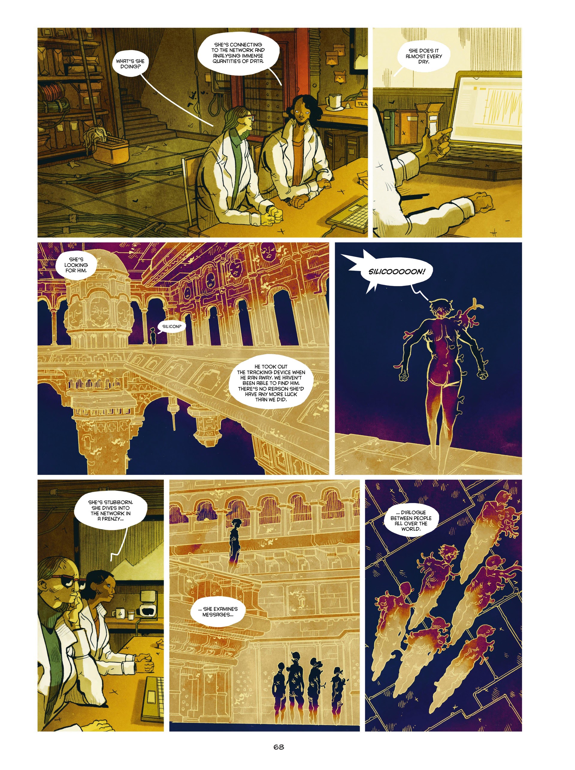 Read online Carbon & Silicon (2020) comic -  Issue # TPB (Part 1) - 67