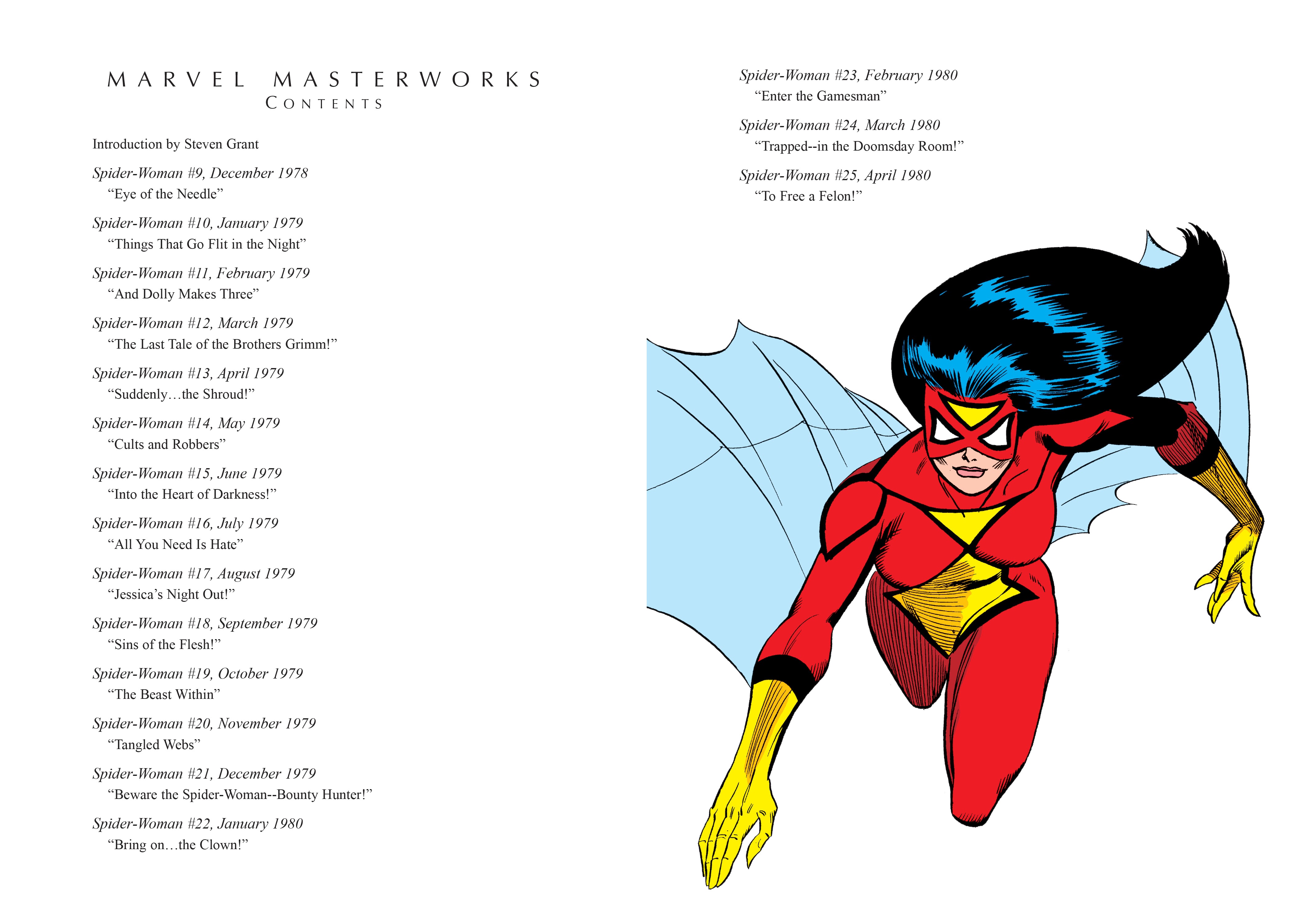 Read online Marvel Masterworks: Spider-Woman comic -  Issue # TPB 2 (Part 1) - 4