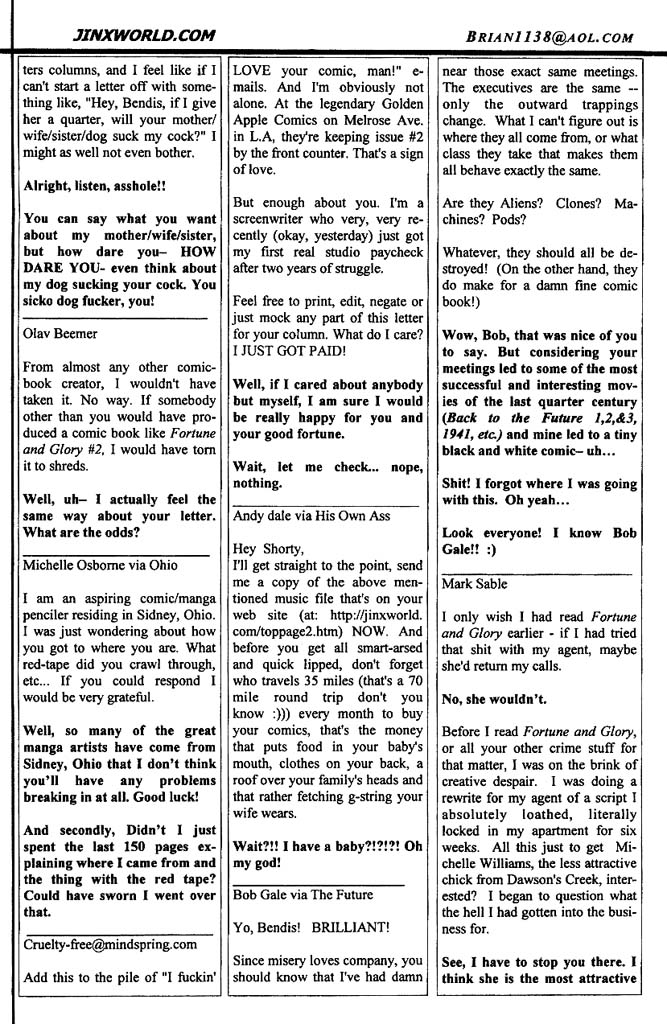 Read online Fortune and Glory comic -  Issue #3 - 36