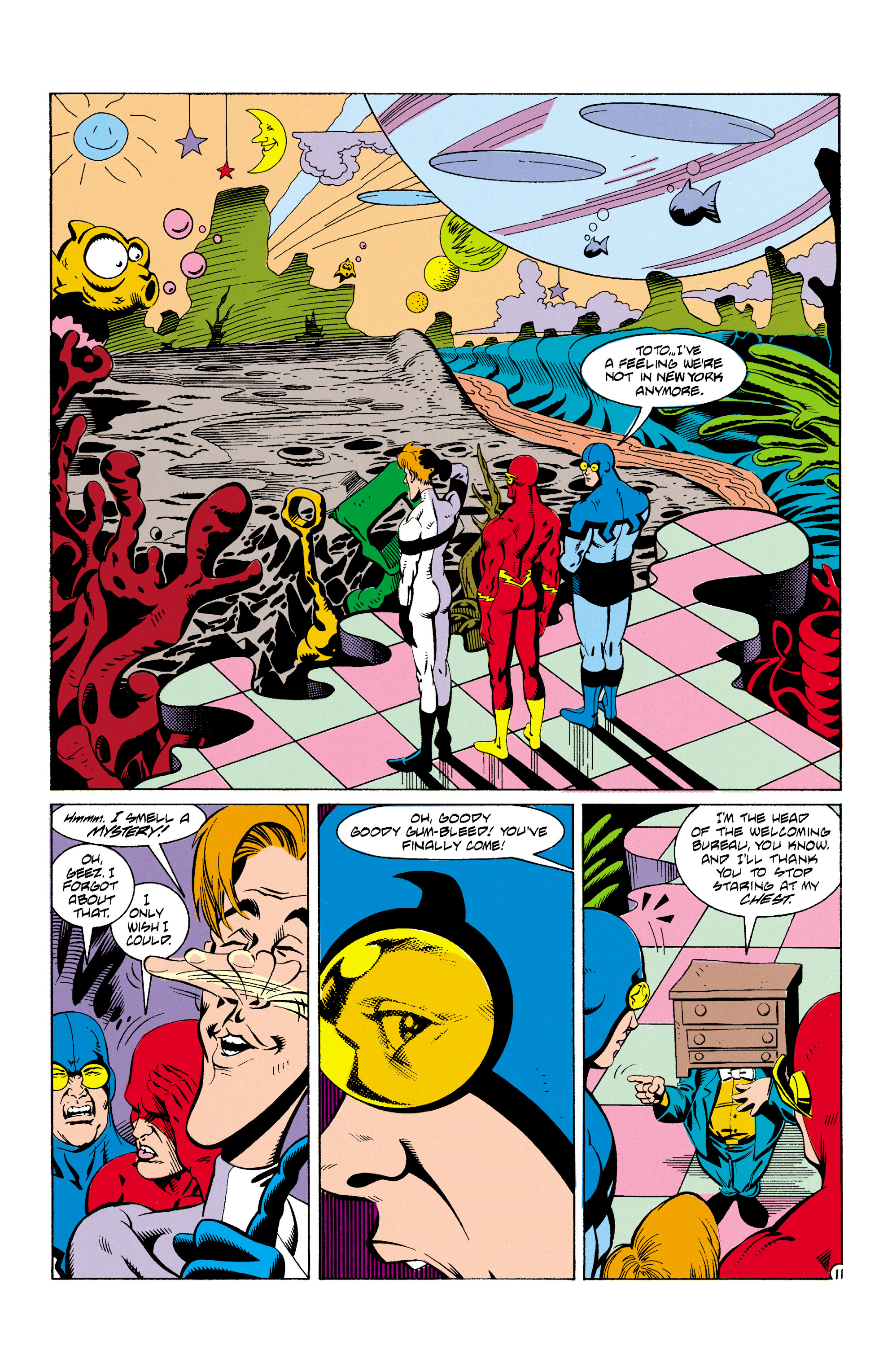 Read online Justice League Europe comic -  Issue #32 - 12