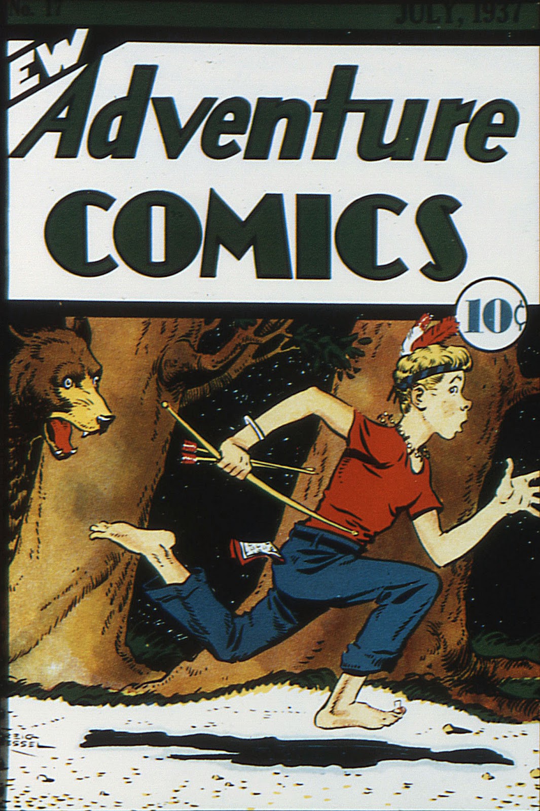 Adventure Comics (1938) issue 17 - Page 1