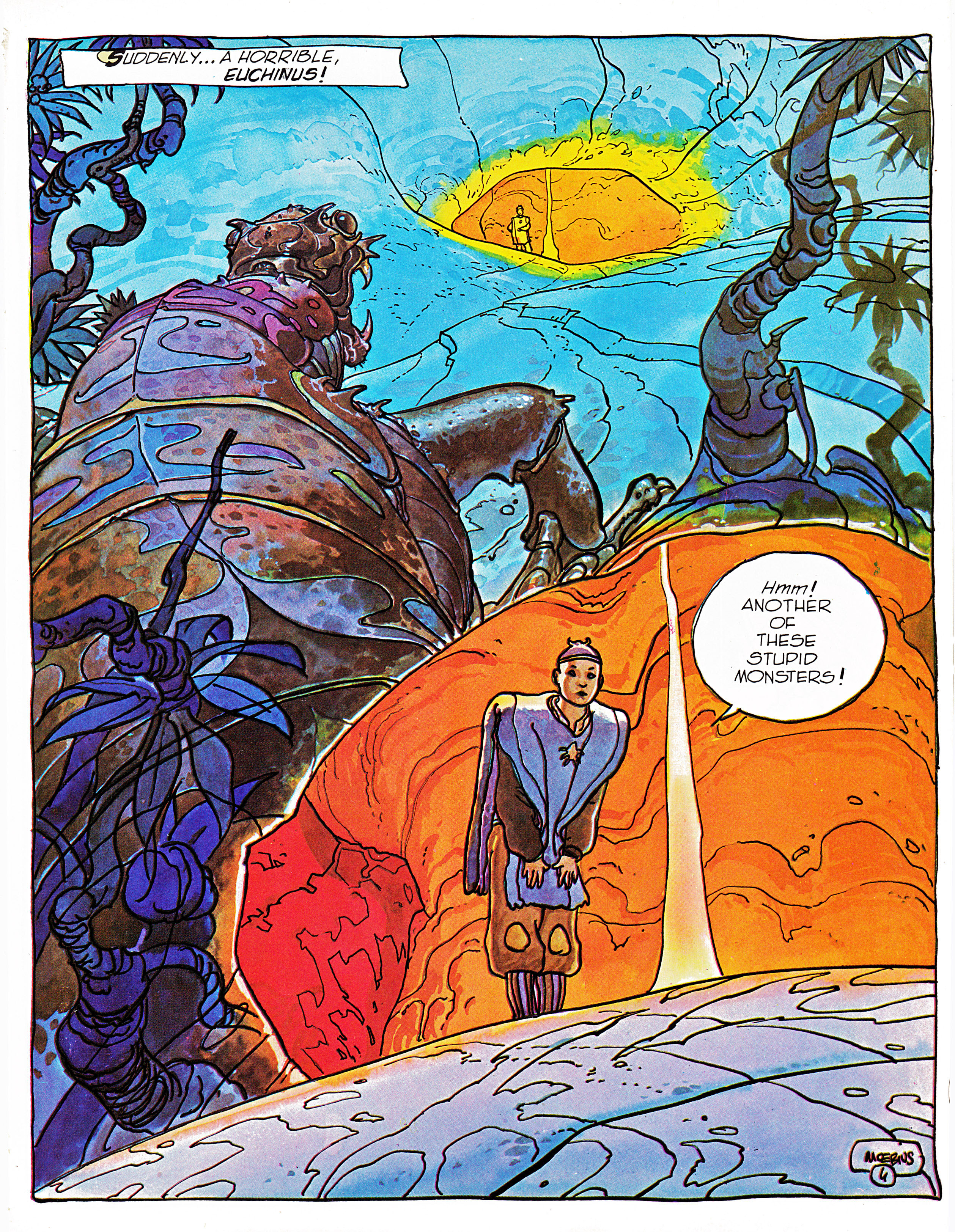 Read online Epic Graphic Novel: Moebius comic -  Issue # TPB 2 - 52