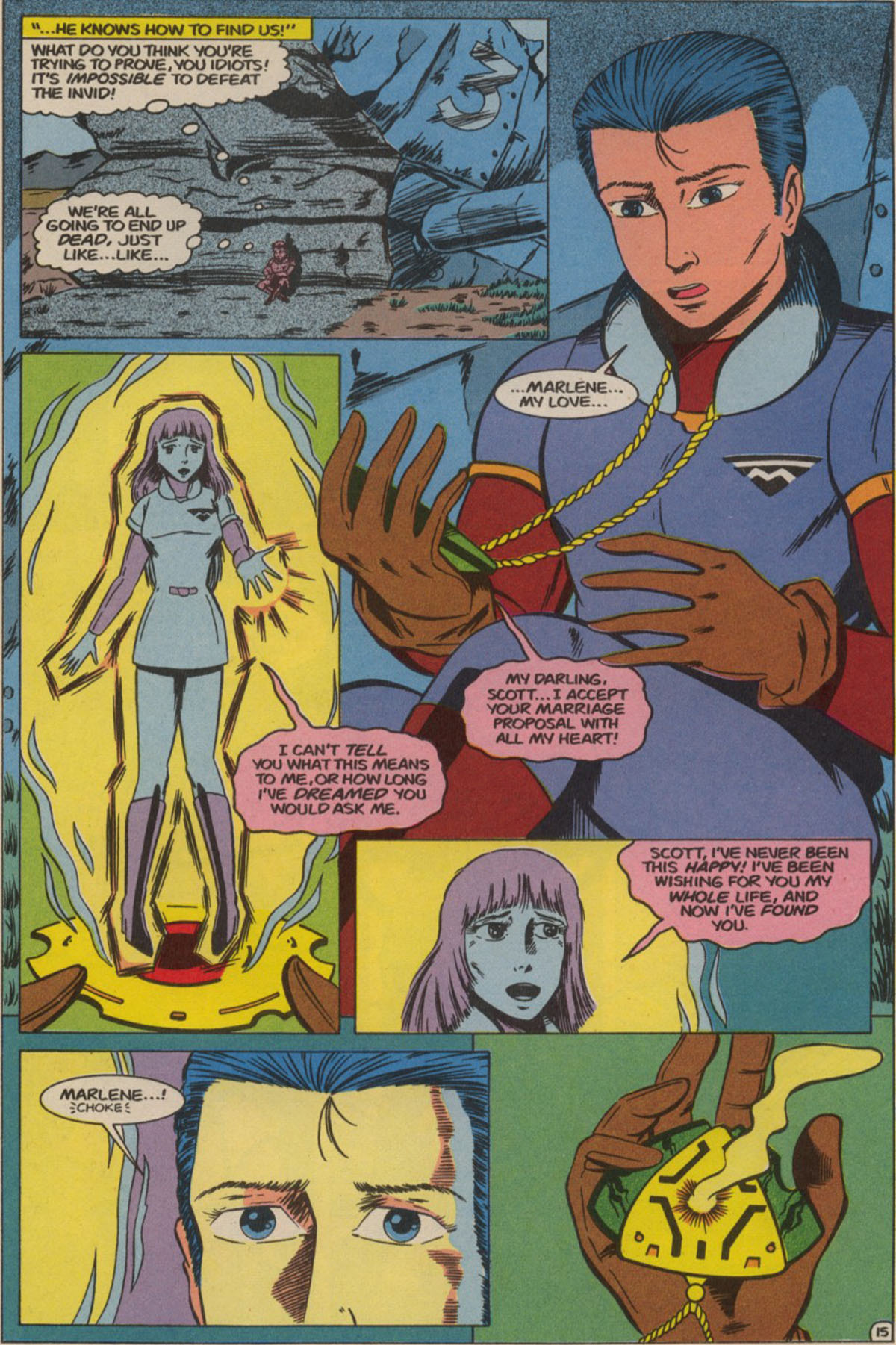 Read online Robotech The New Generation comic -  Issue #10 - 19