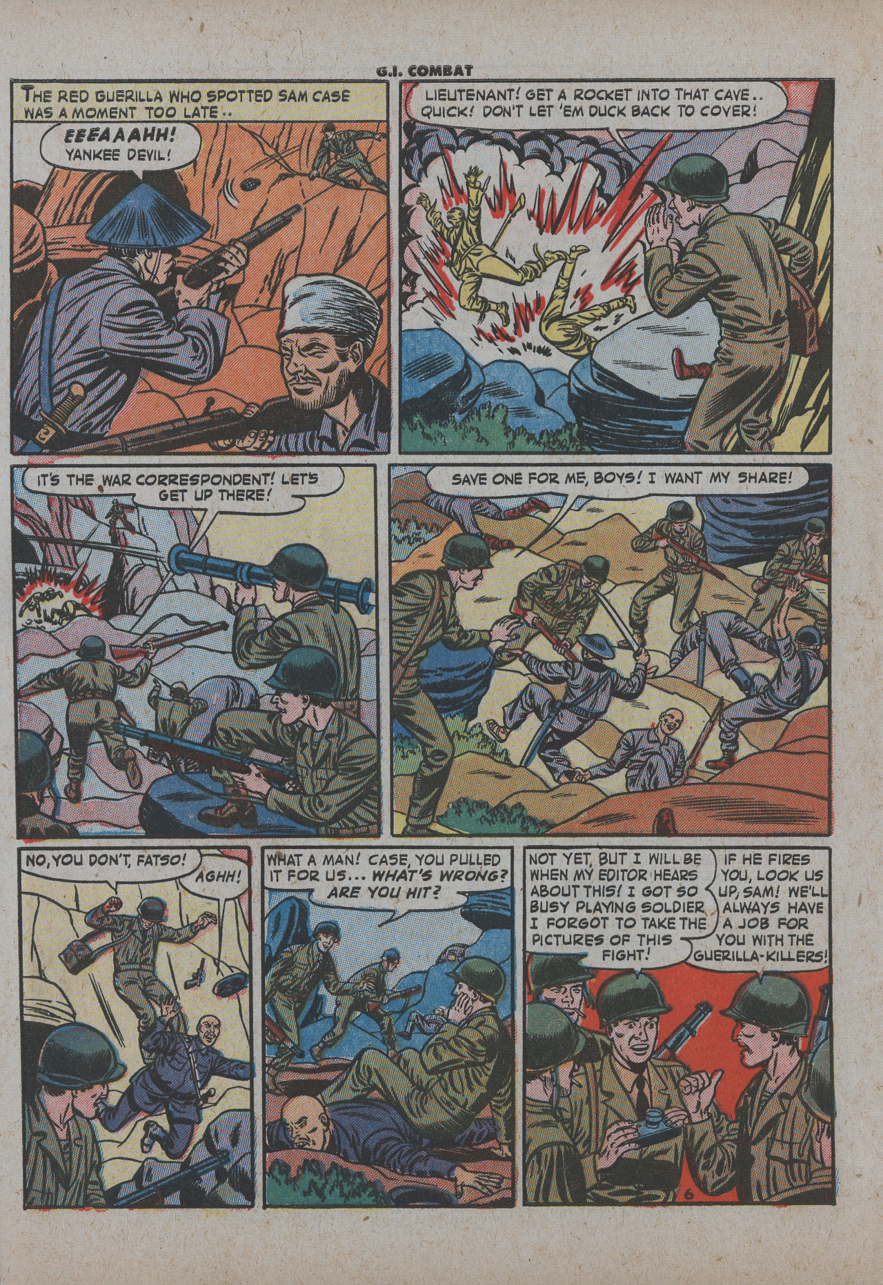 Read online G.I. Combat (1952) comic -  Issue #9 - 32