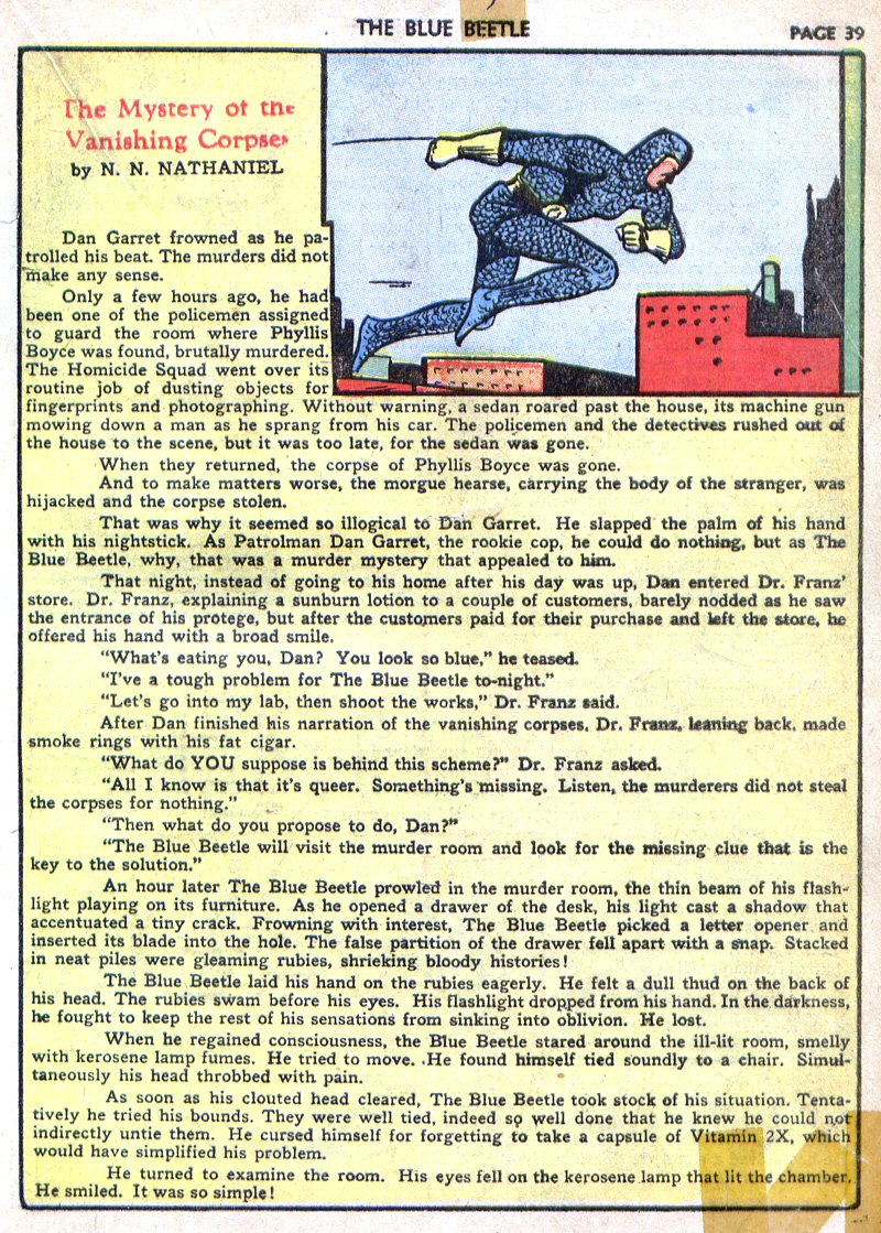 Read online The Blue Beetle comic -  Issue #4 - 40