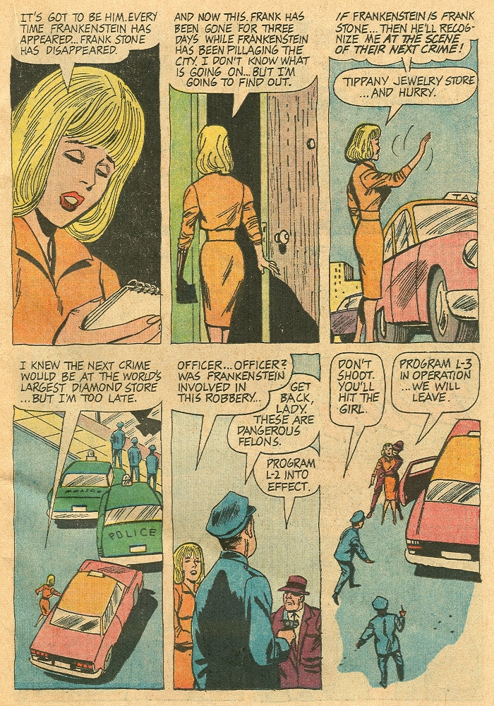 Read online Frankenstein (1964) comic -  Issue #3 - 19
