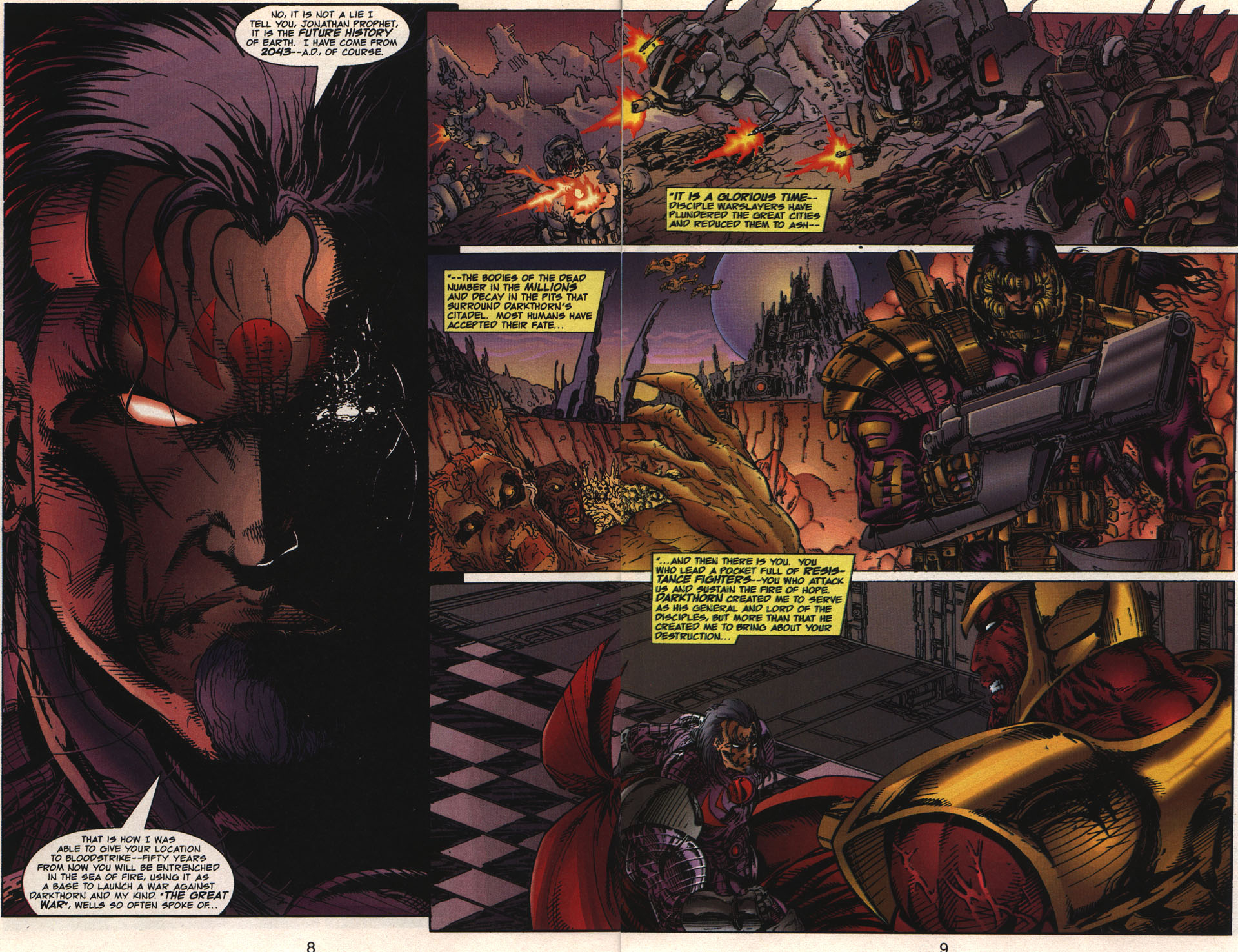 Read online Bloodstrike (1993) comic -  Issue #16 - 11