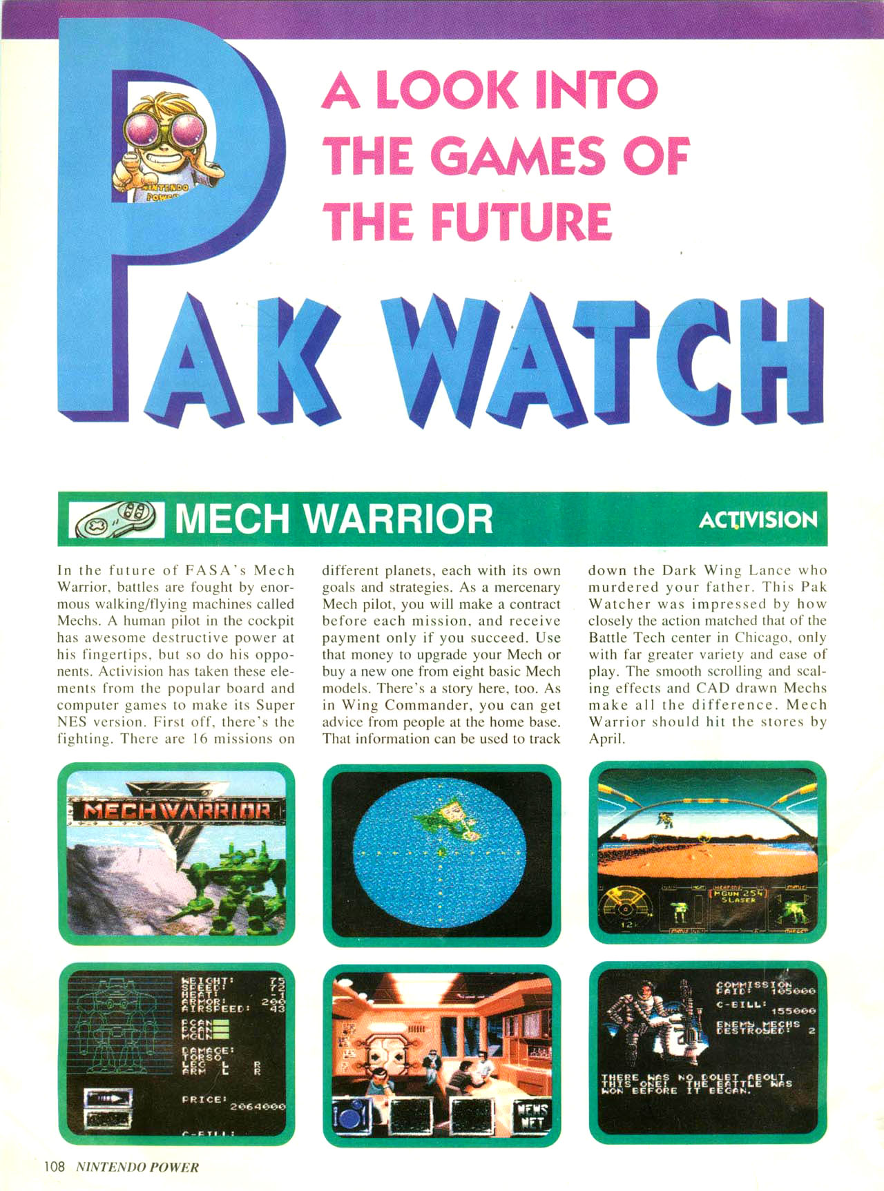 Read online Nintendo Power comic -  Issue #45 - 111