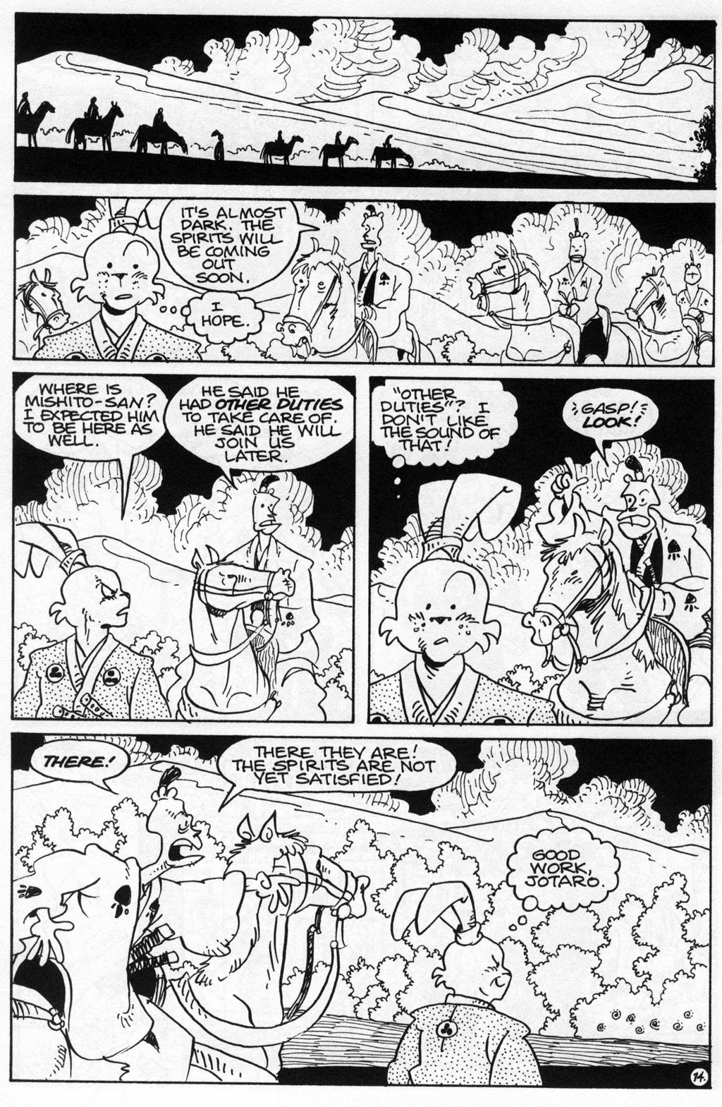 Read online Usagi Yojimbo (1996) comic -  Issue #62 - 16
