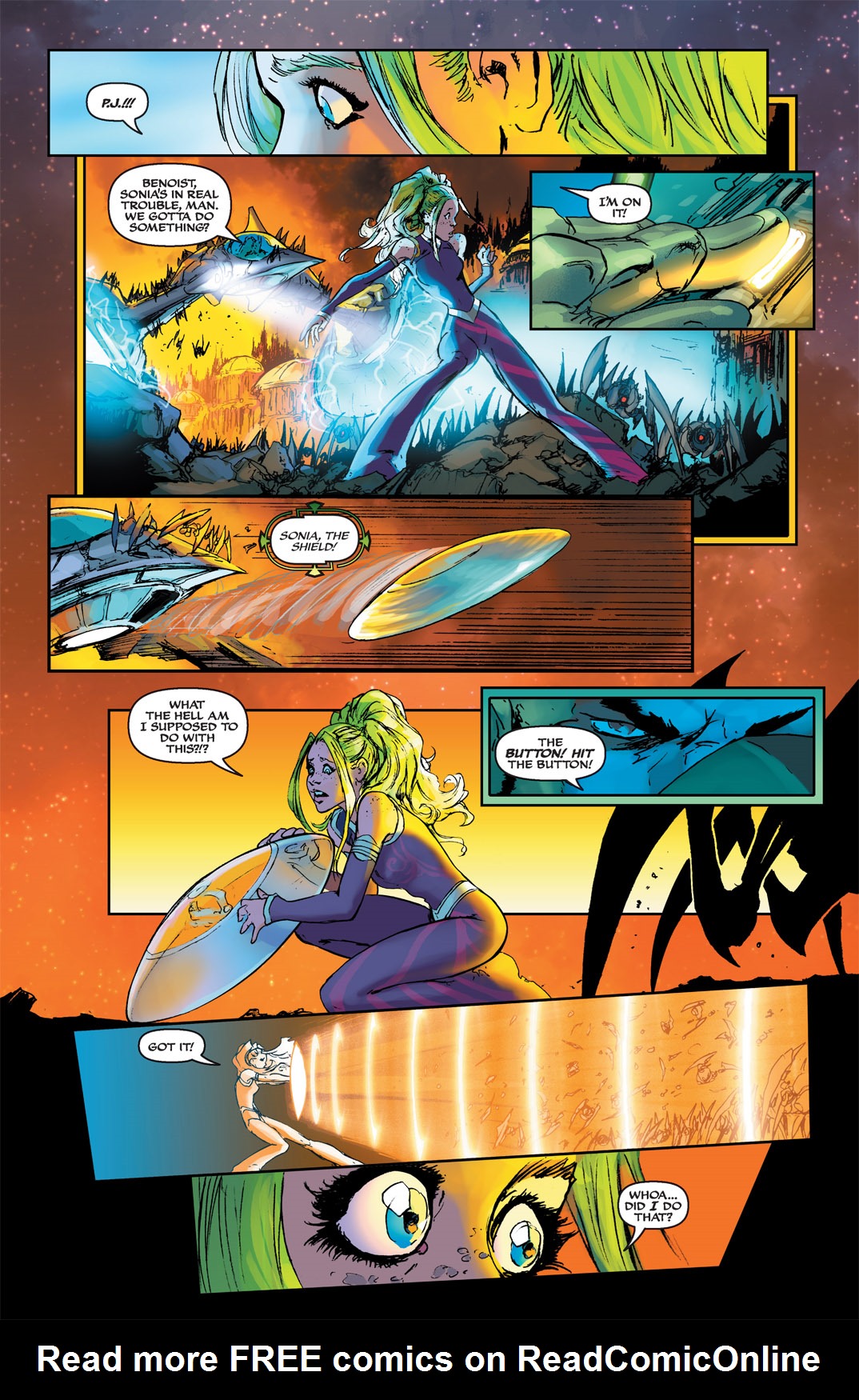 Read online Michael Turner's Soulfire (2003) comic -  Issue #10 - 8