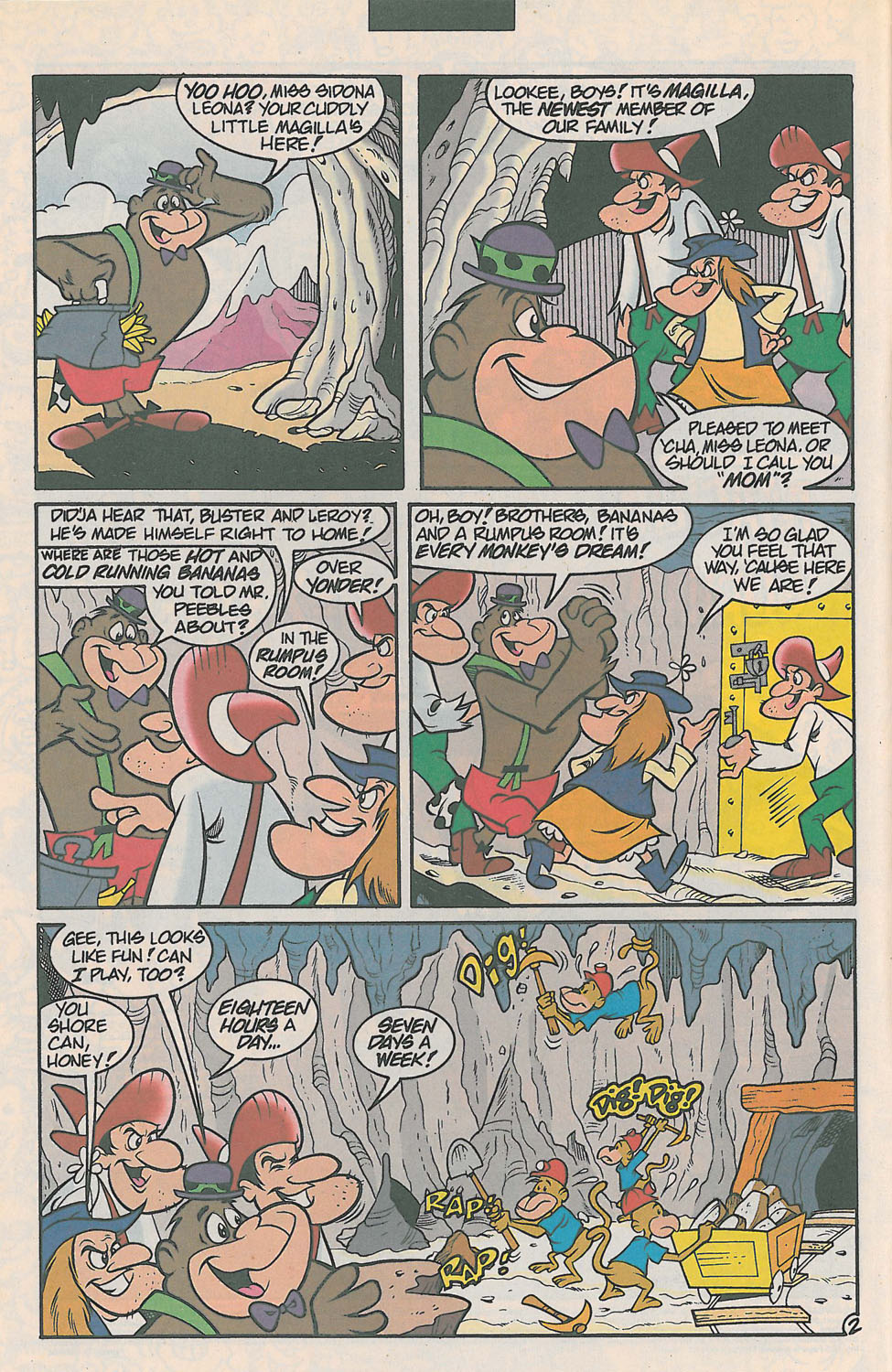 Read online Hanna-Barbera Presents comic -  Issue #4 - 4